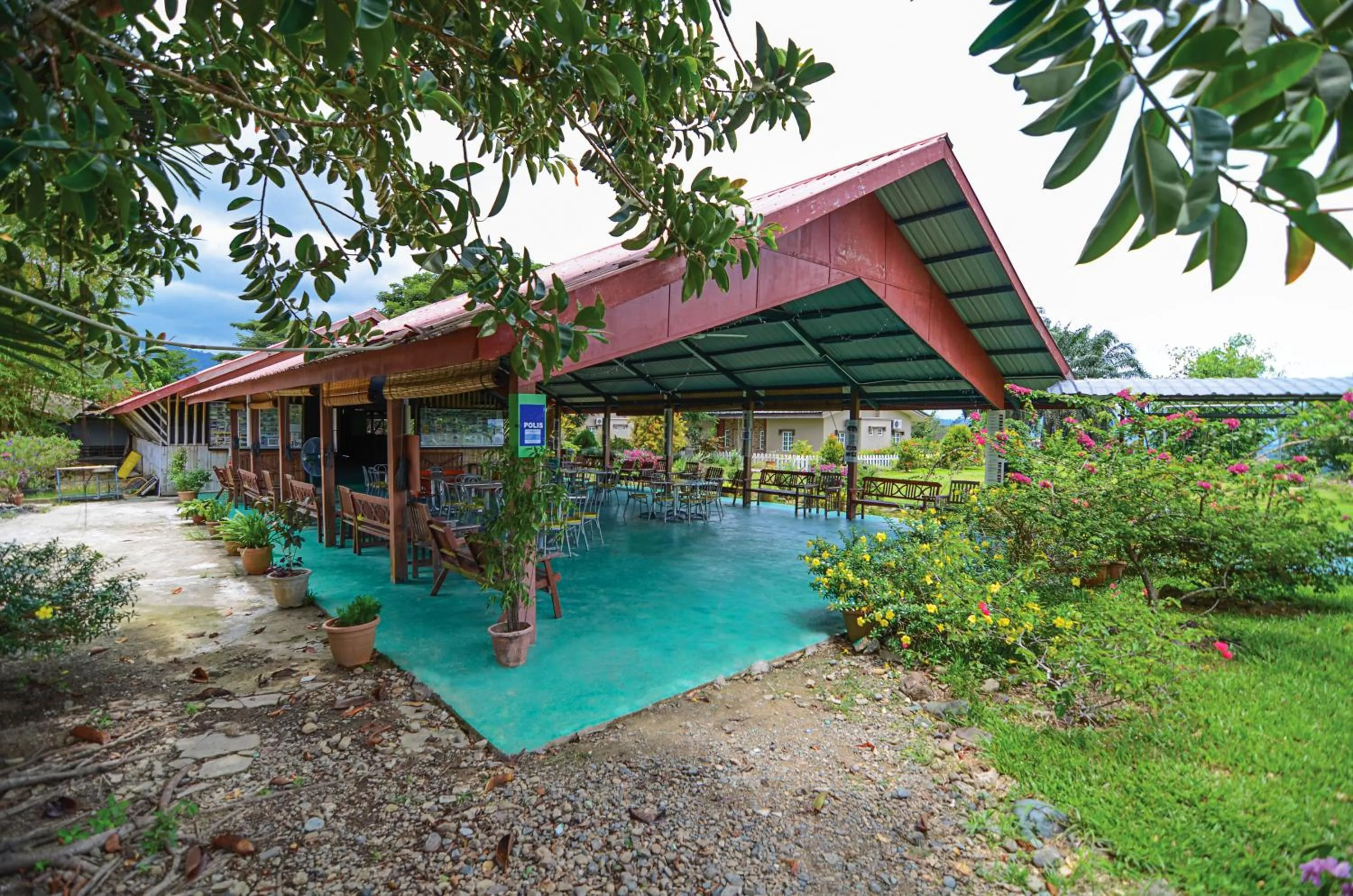 Children play ground in Sabah Tea Resort