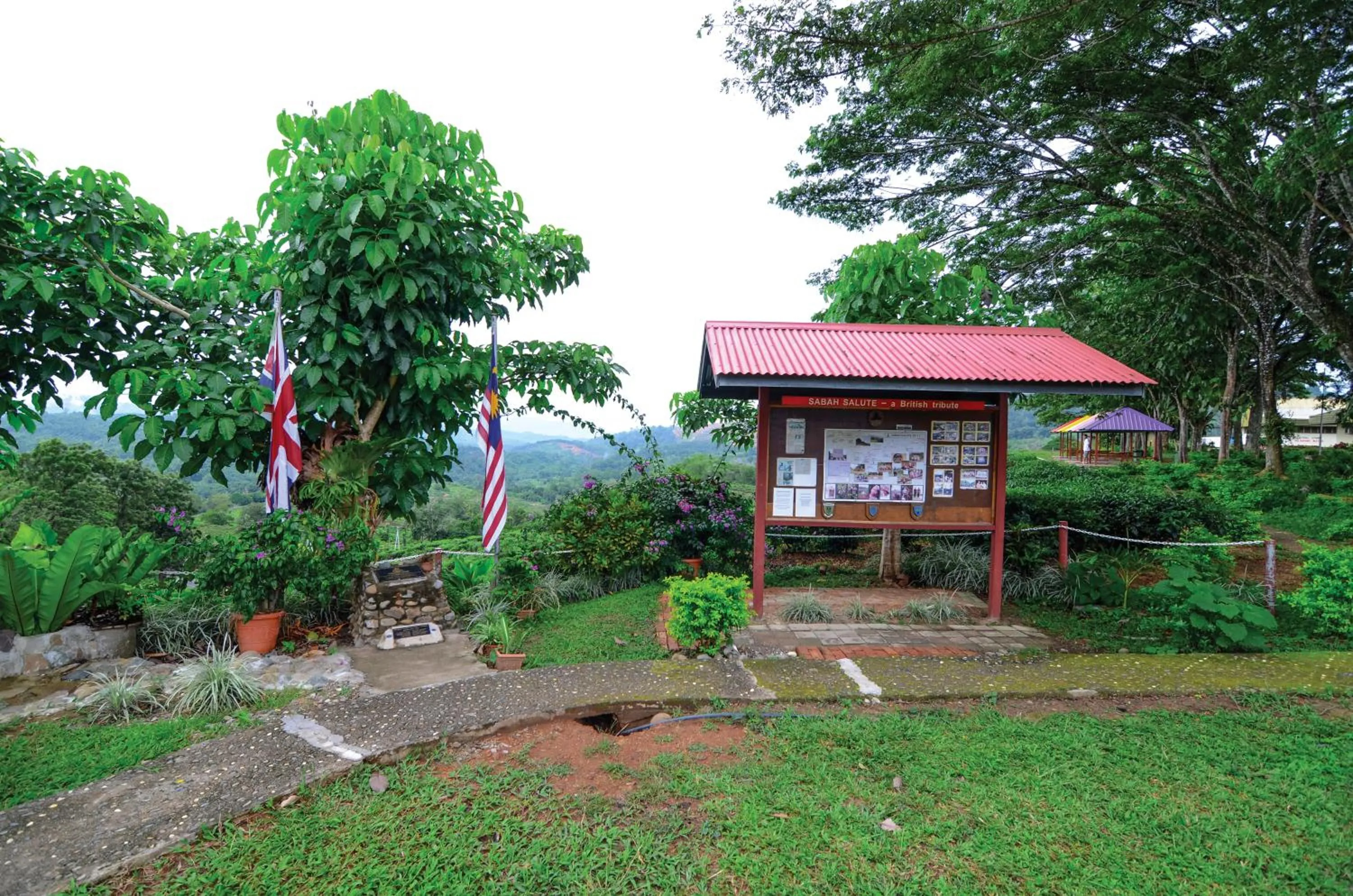 Nearby landmark in Sabah Tea Resort