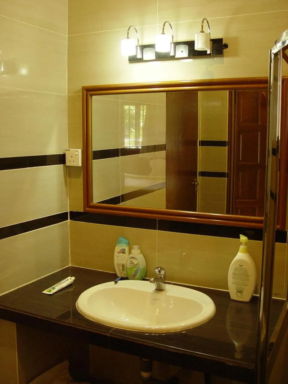 Shower in Sabah Tea Resort