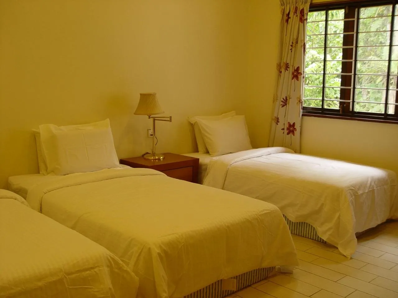 Bed in Sabah Tea Resort