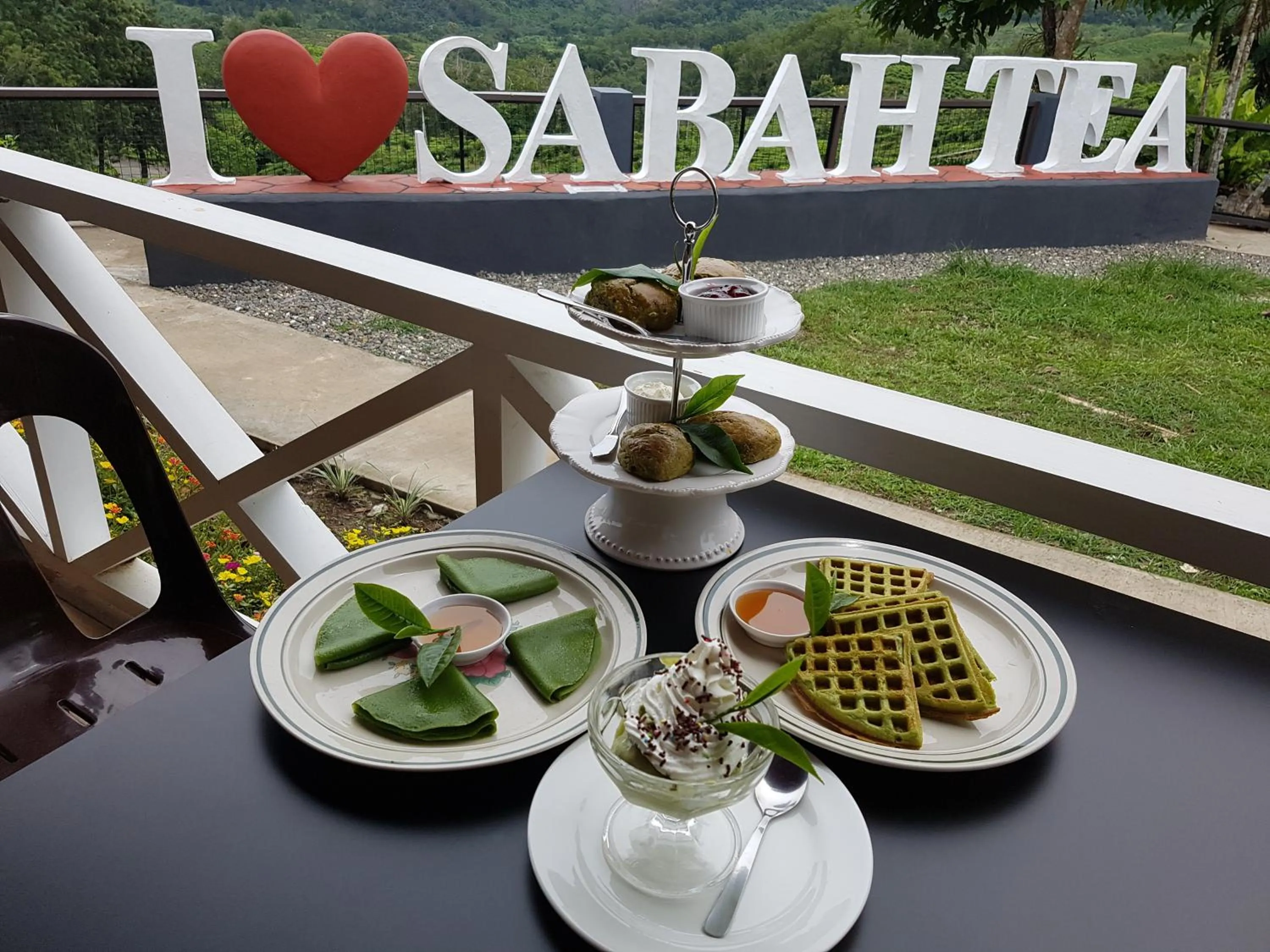 Food in Sabah Tea Resort