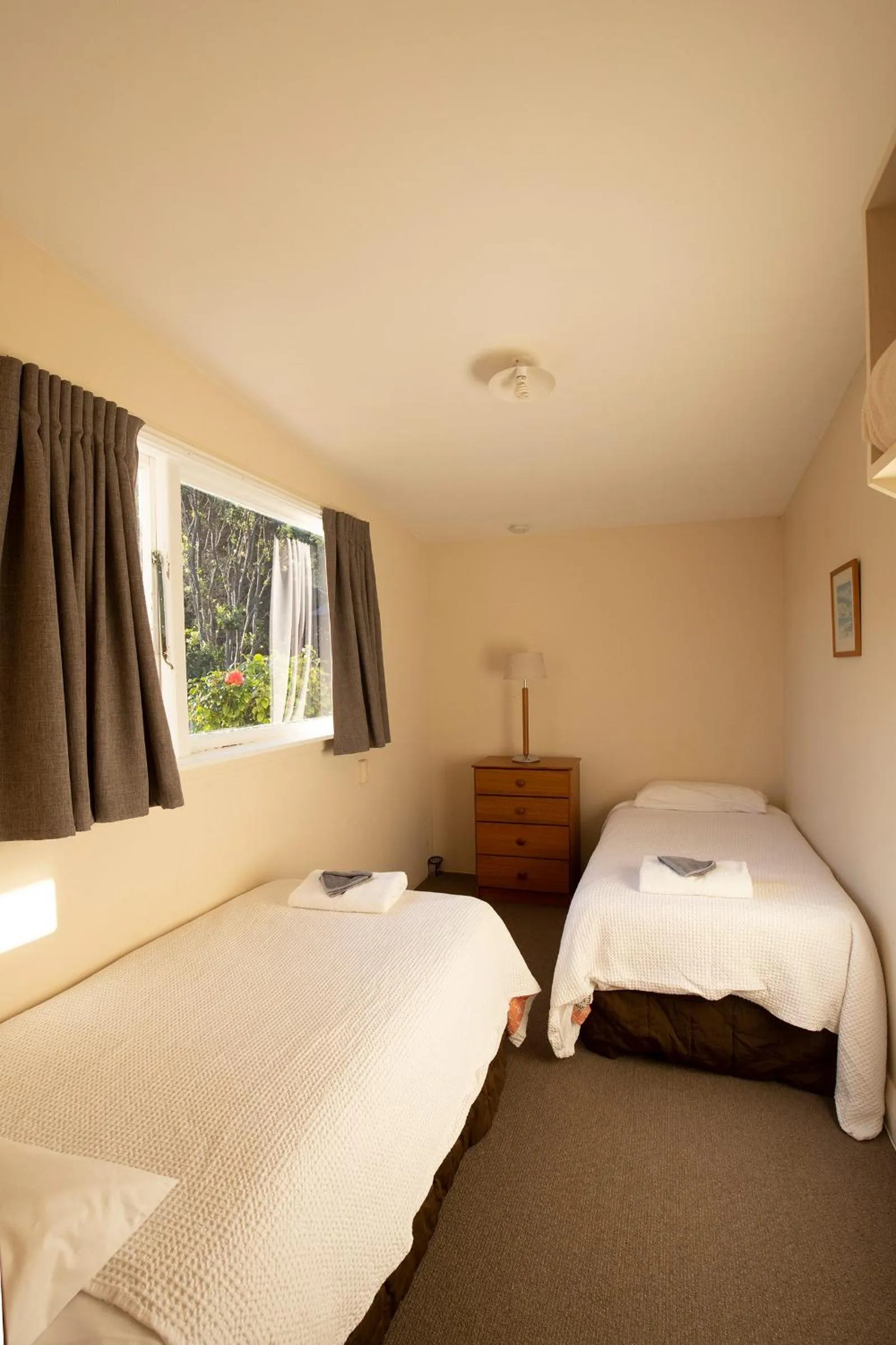 Bedroom, Bed in Punakaiki Beachfront Motels