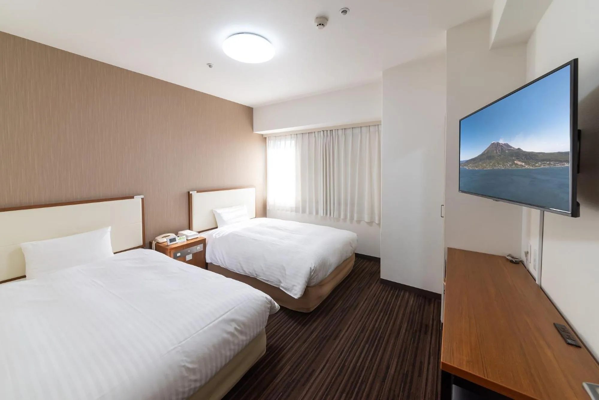 Bedroom, Bed in Kagoshima Washington Hotel Plaza