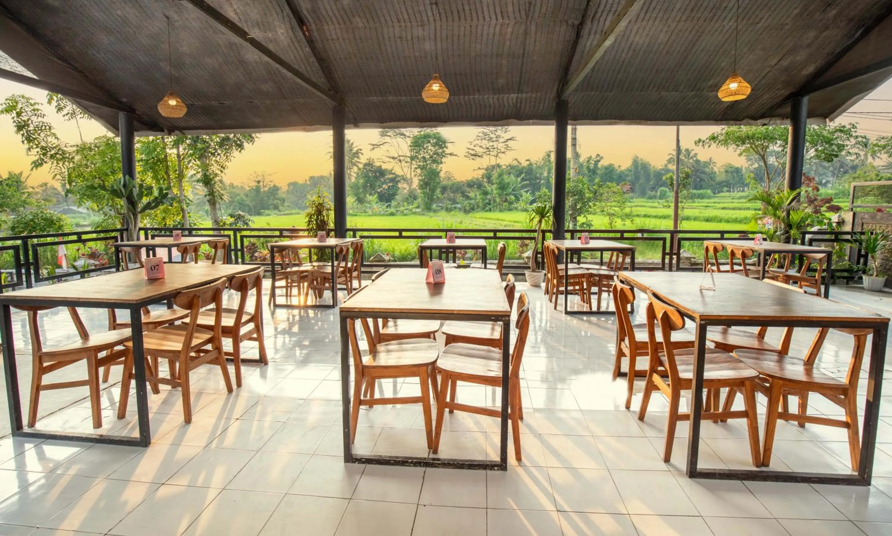 Restaurant/places to eat in Pondok Tetebatu Cottages and Cafe