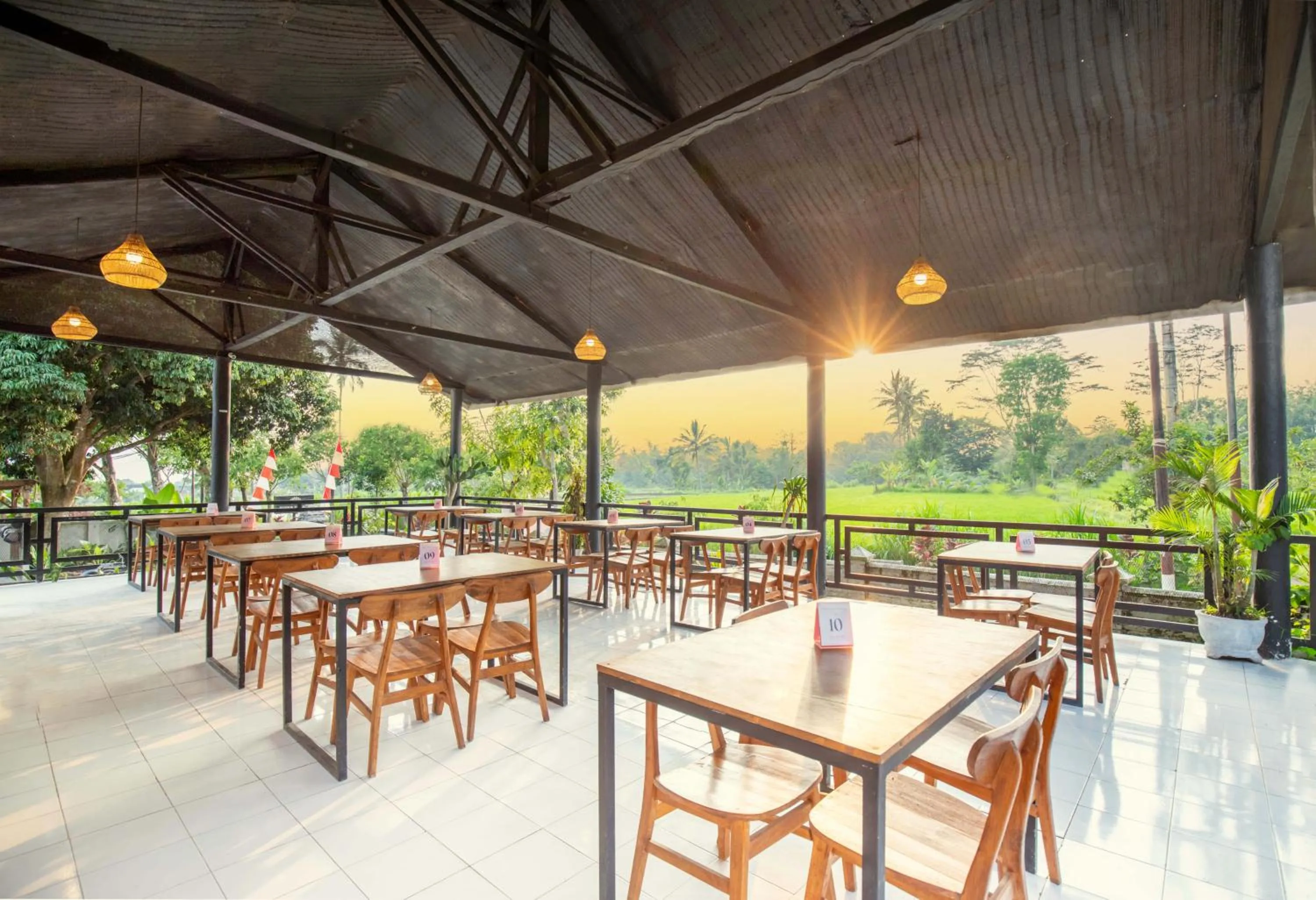 Restaurant/places to eat in Pondok Tetebatu Cottages and Cafe