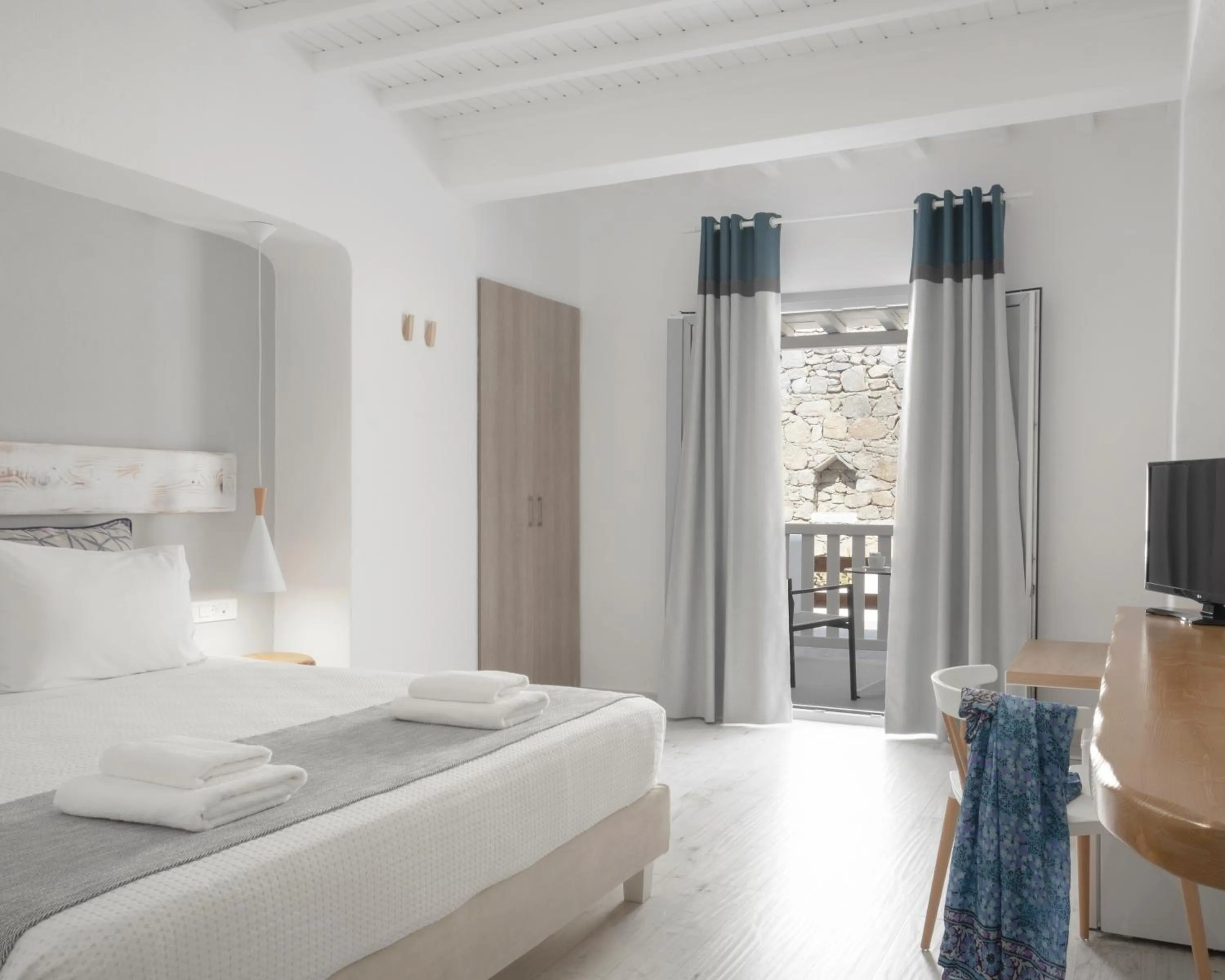 Bedroom, Bed in Mykonos Essence Adults Only