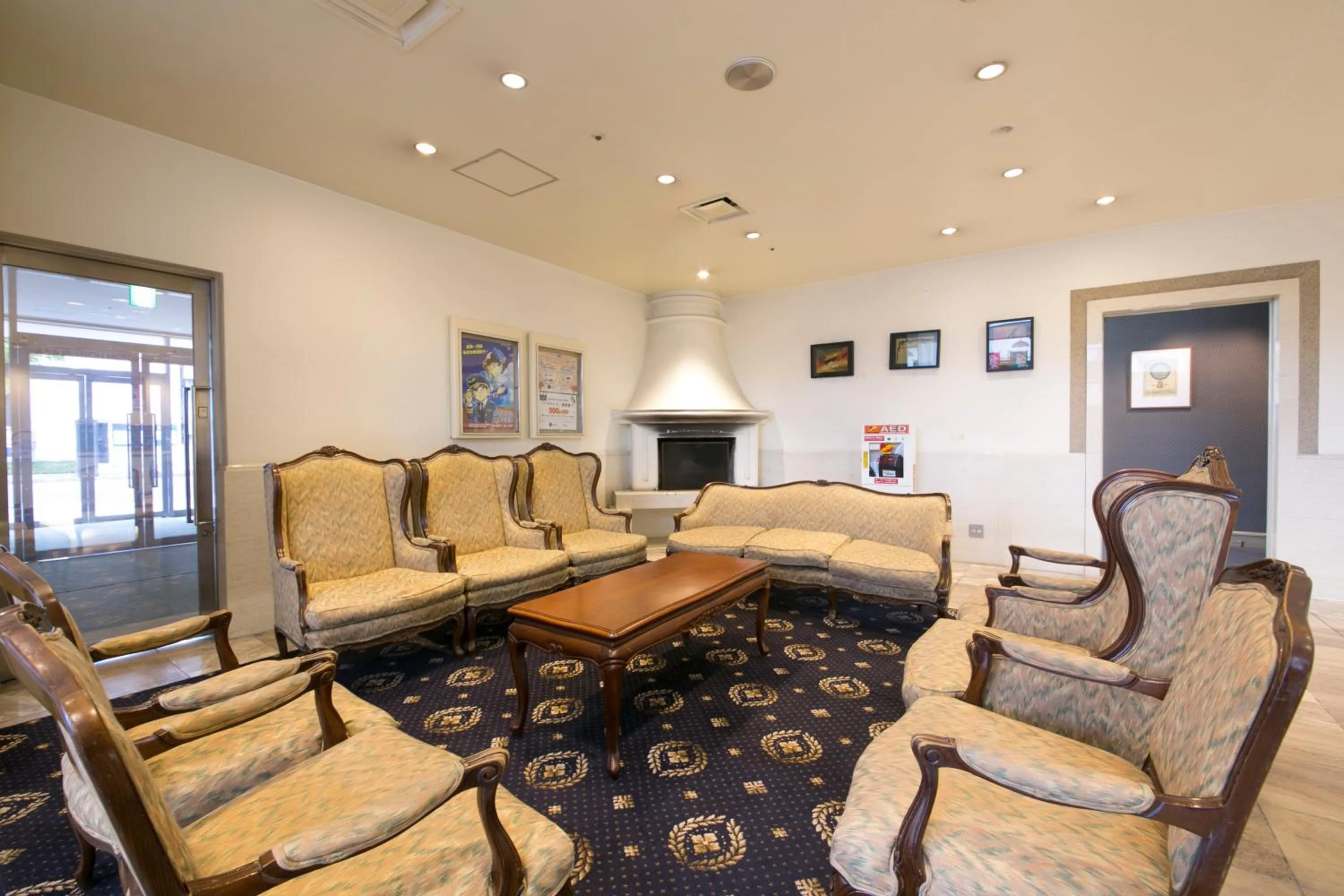 Lobby or reception in Tottori Washington Hotel Plaza