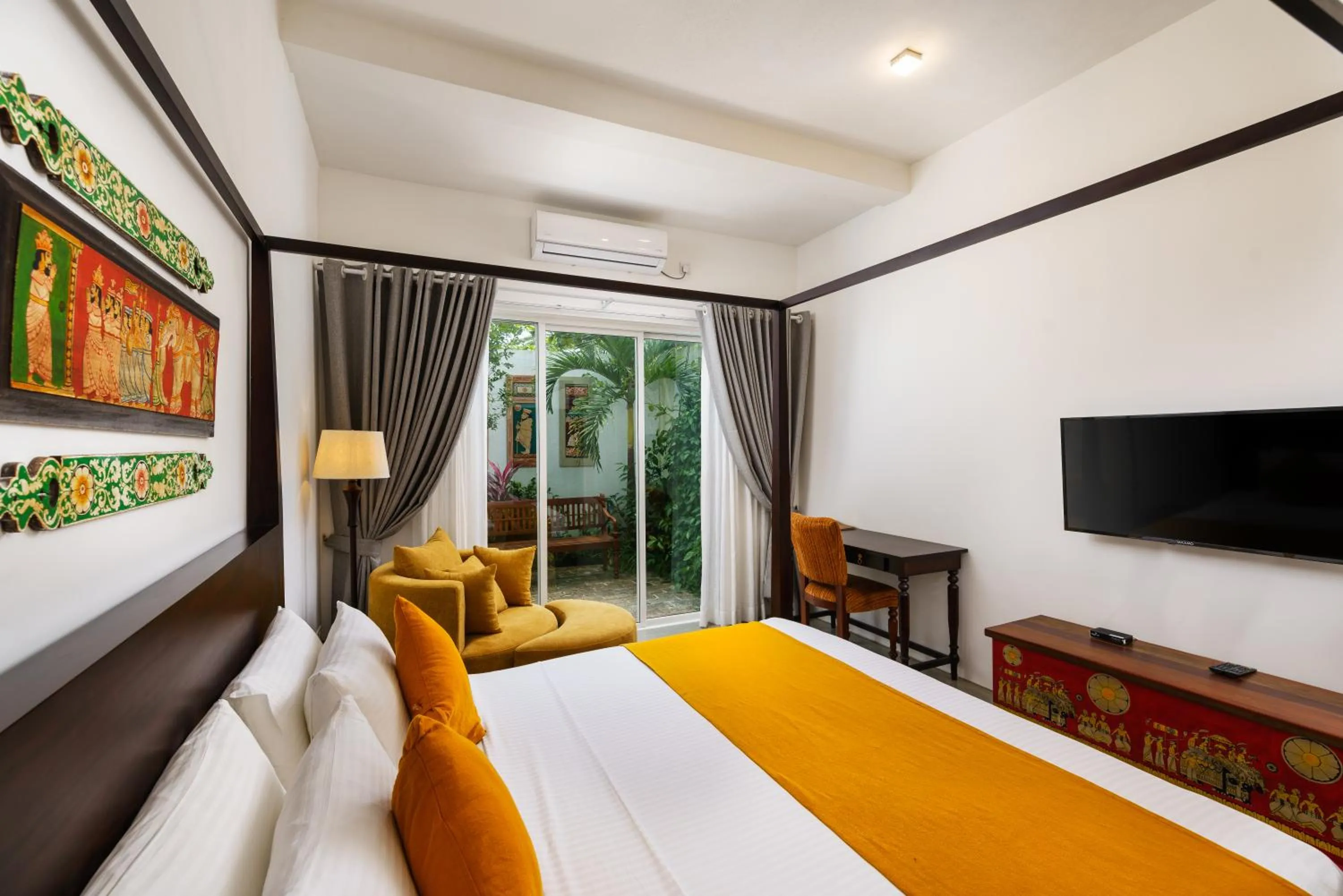 Bed in Angam Villas Colombo