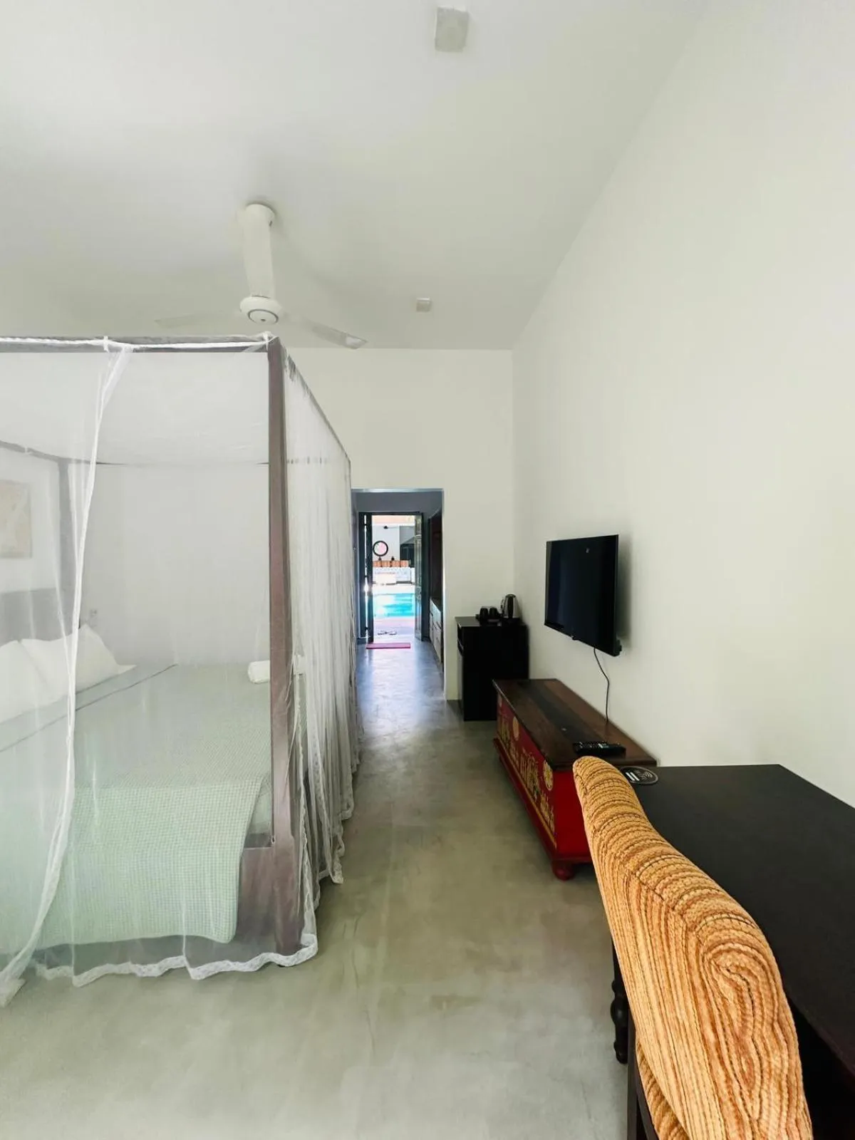 Bed in Angam Villas Colombo