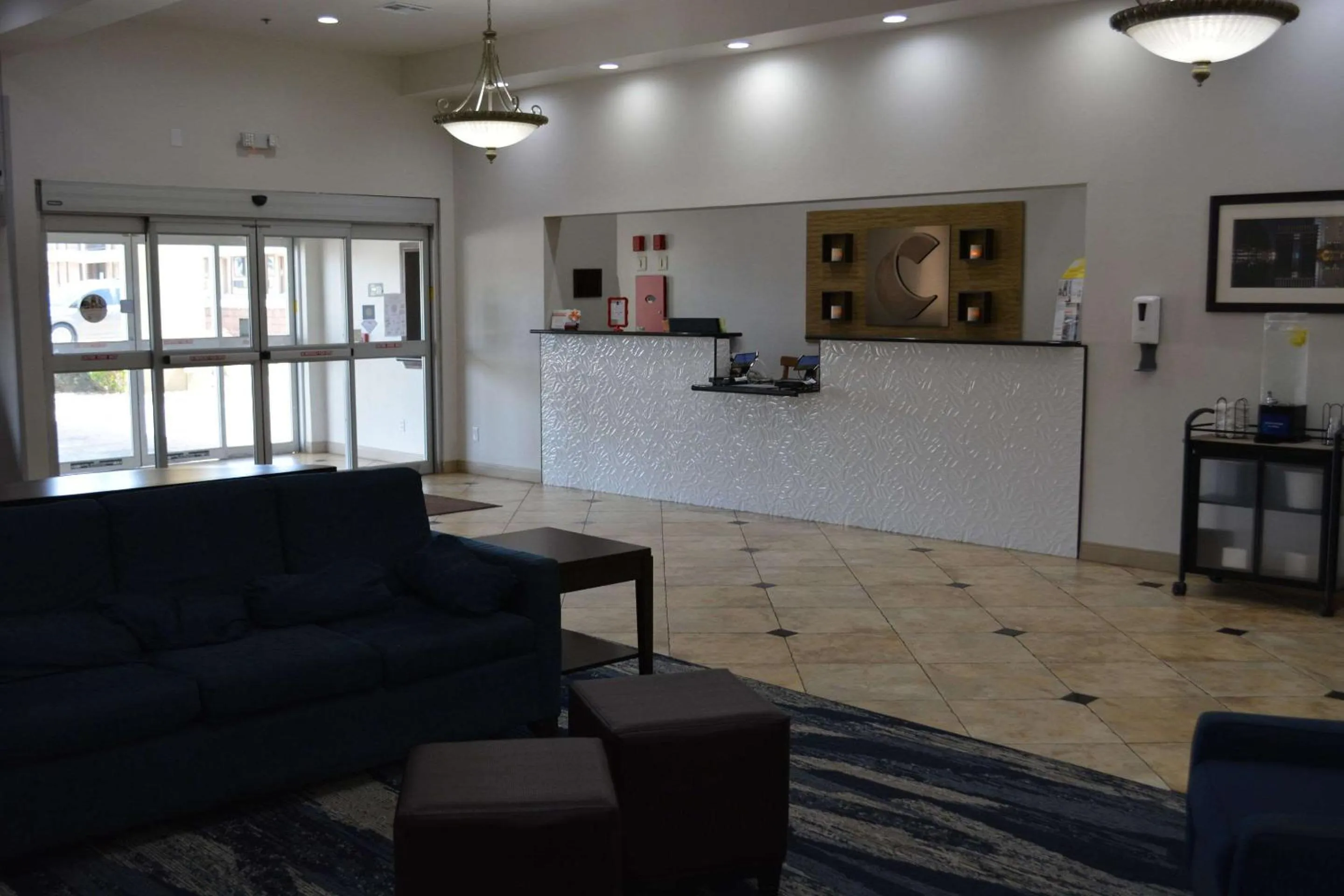 Lobby or reception in Comfort Suites Yukon - SW Oklahoma City