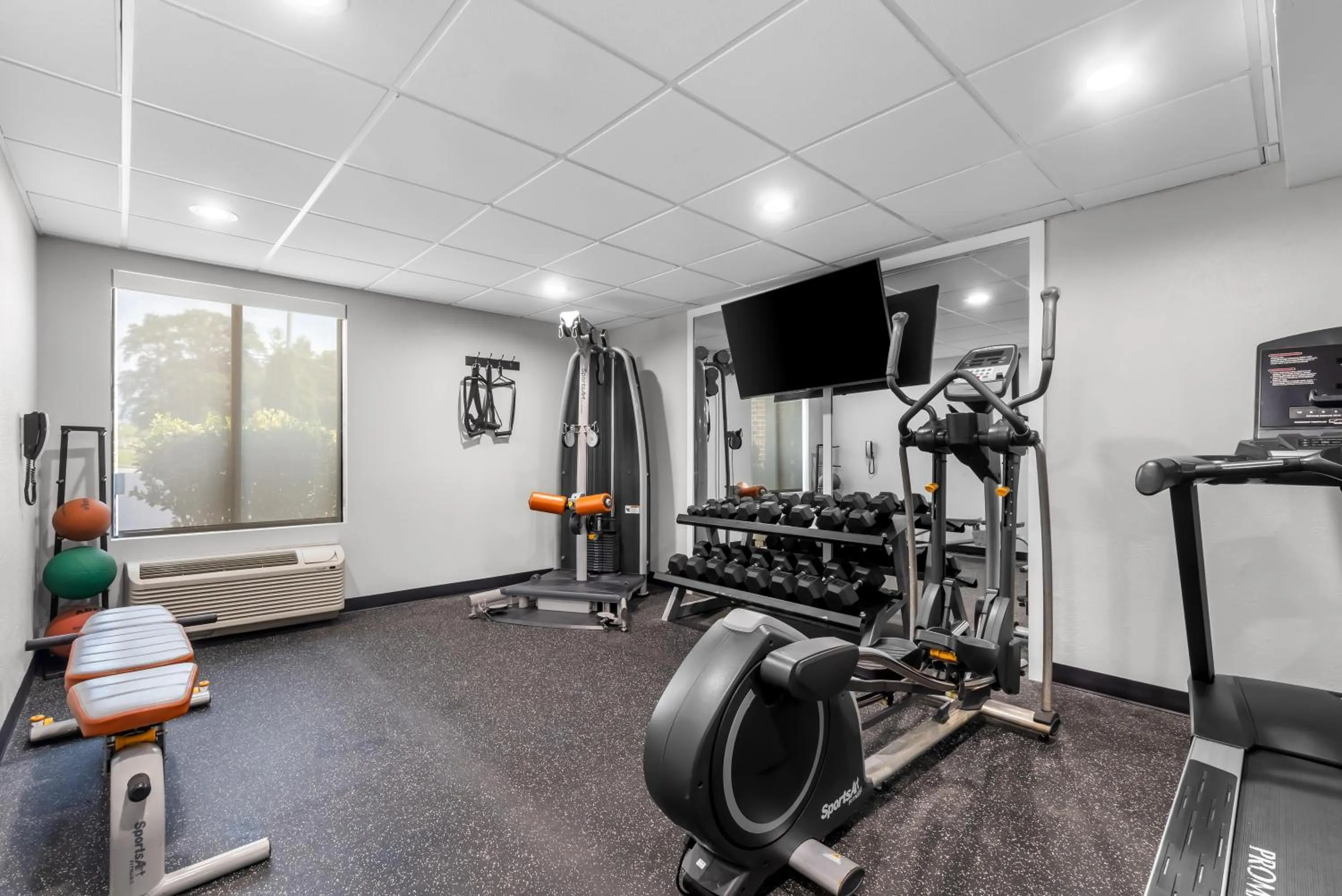 Fitness centre/facilities in Spark by Hilton Kimball