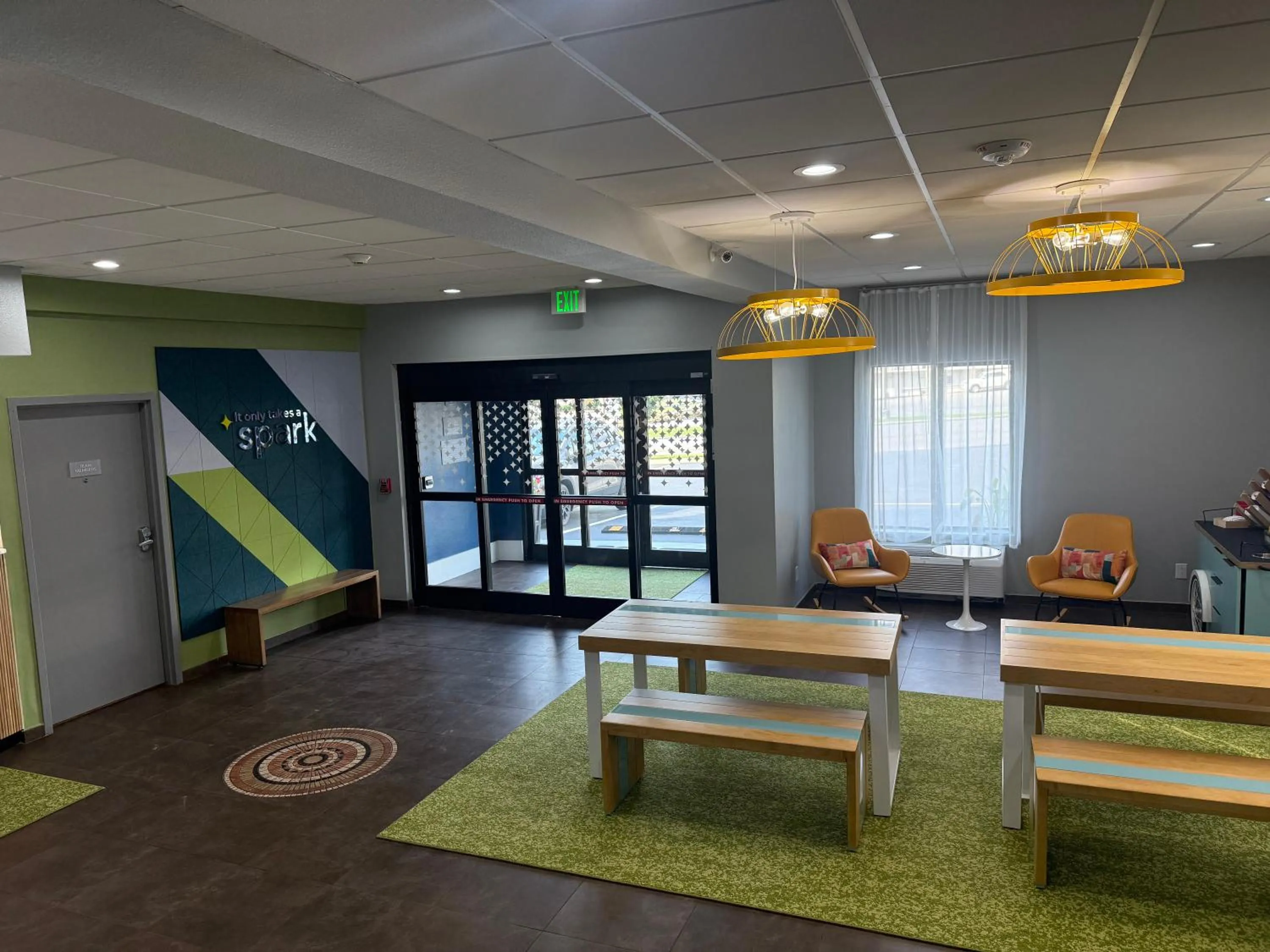 Lobby or reception in Spark by Hilton Kimball