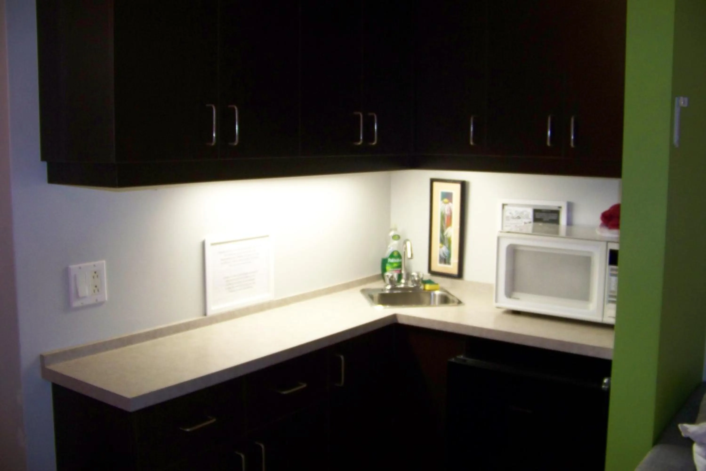 Kitchen or kitchenette in Auberge aux Deux Lions