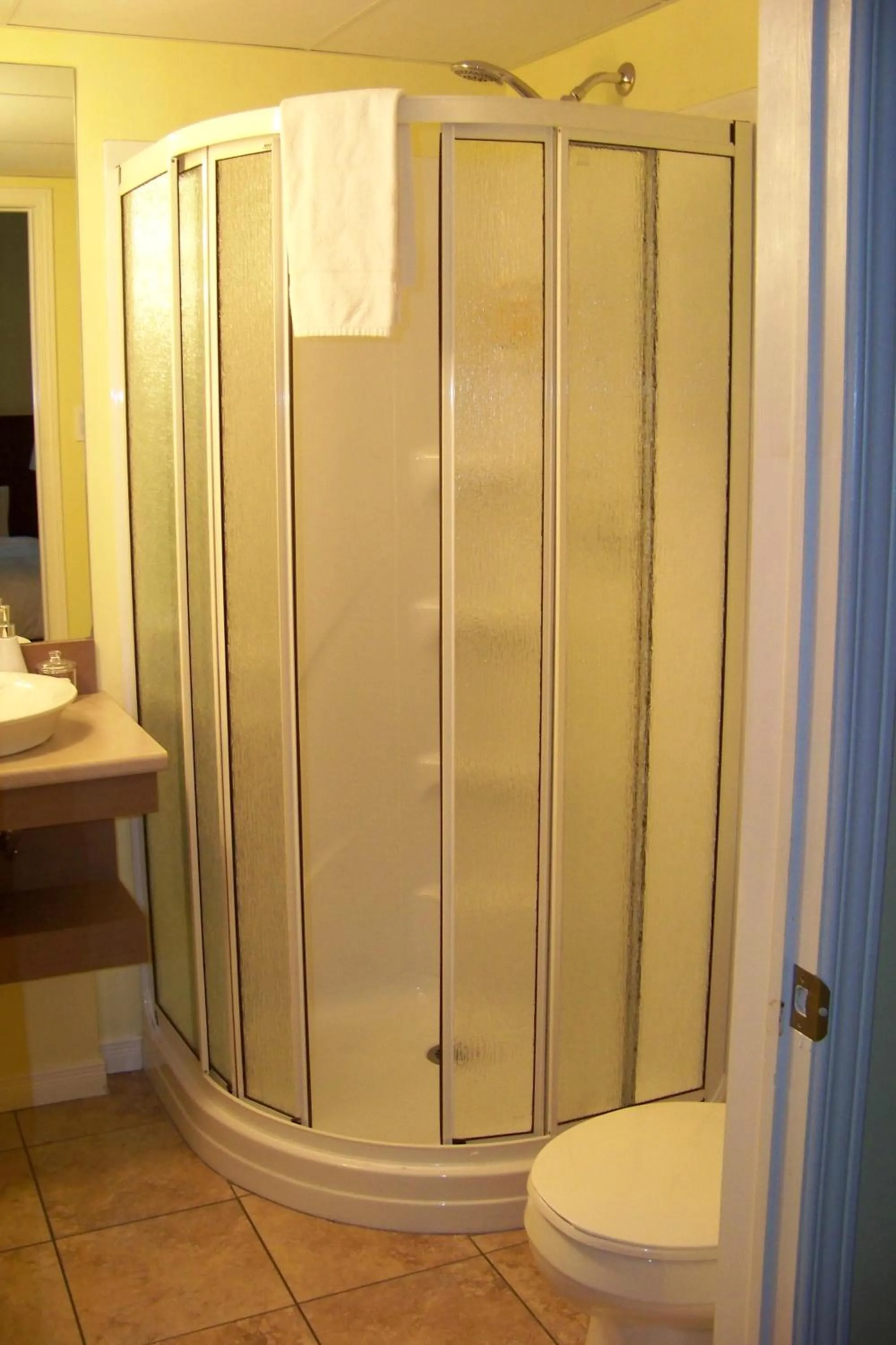 Shower in Auberge aux Deux Lions