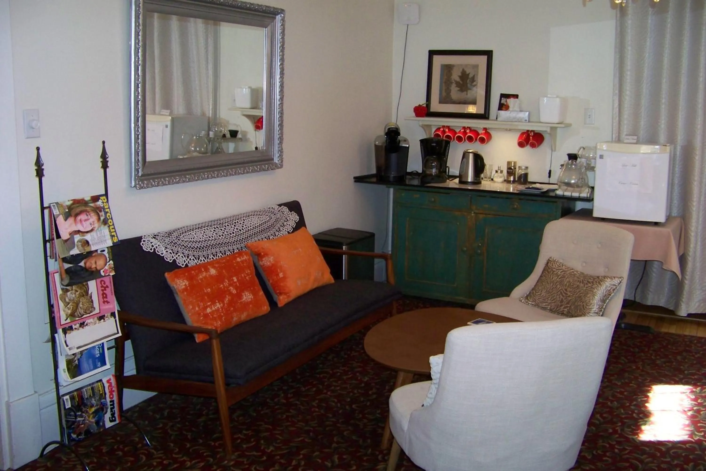 Coffee/tea facilities in Auberge aux Deux Lions