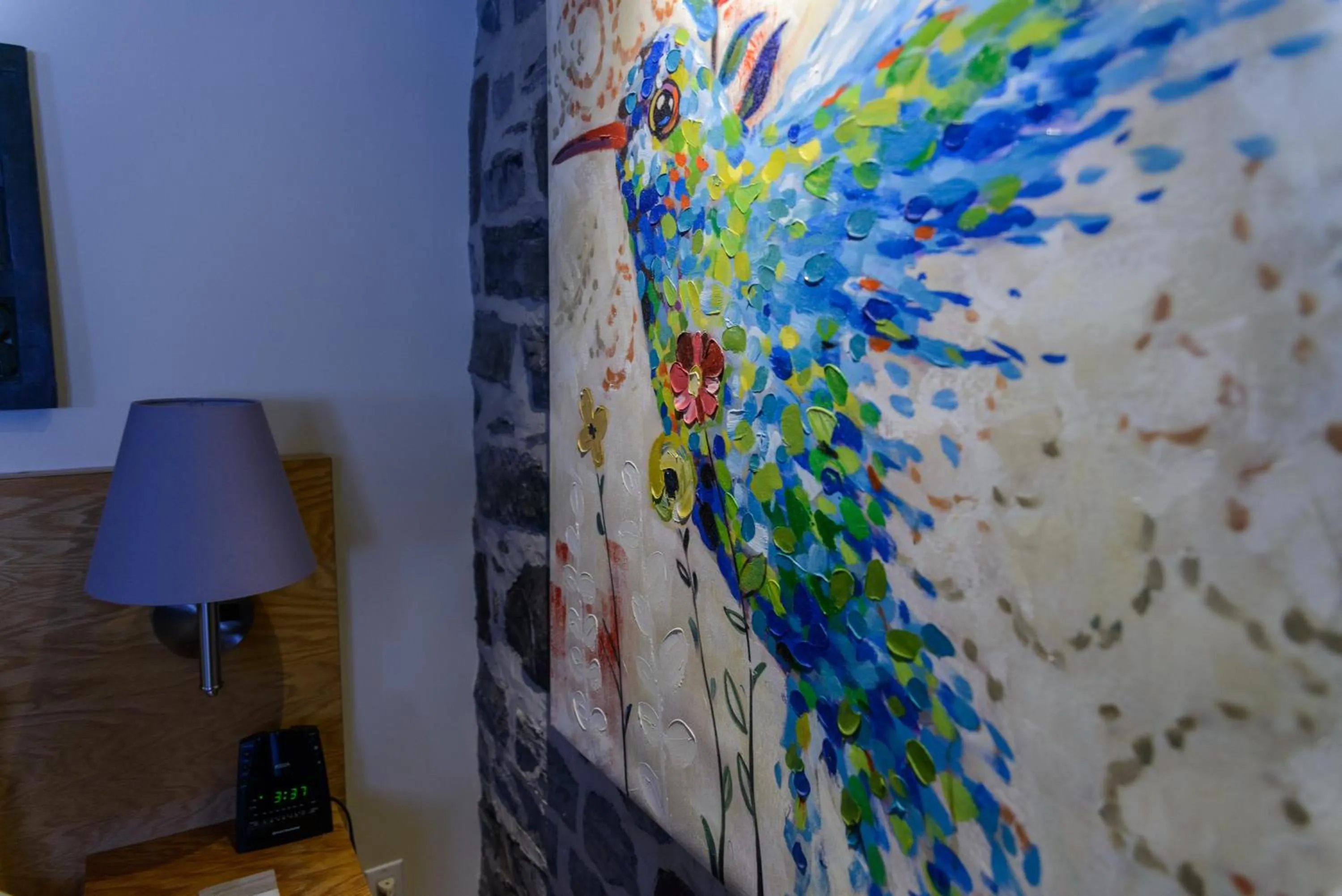 Decorative detail in Auberge aux Deux Lions