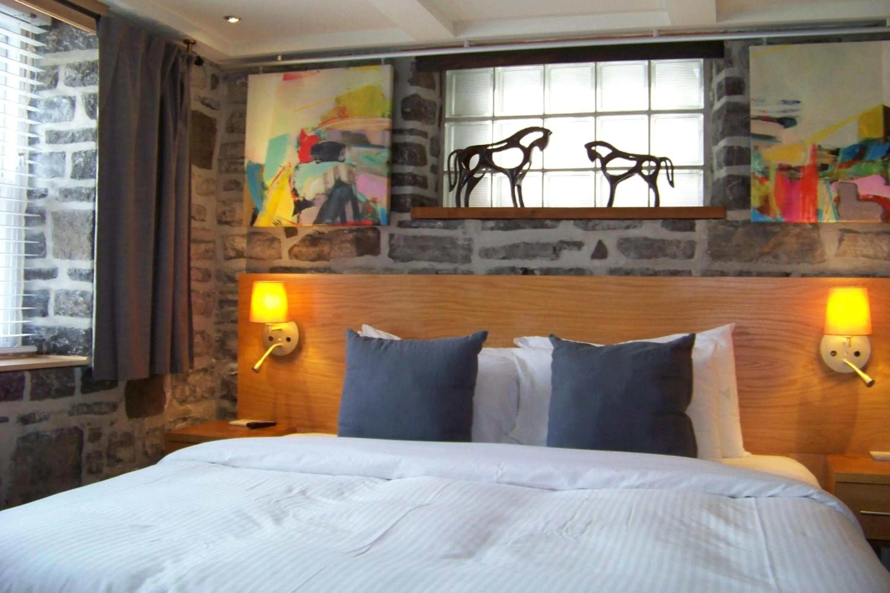 Bed in Auberge aux Deux Lions