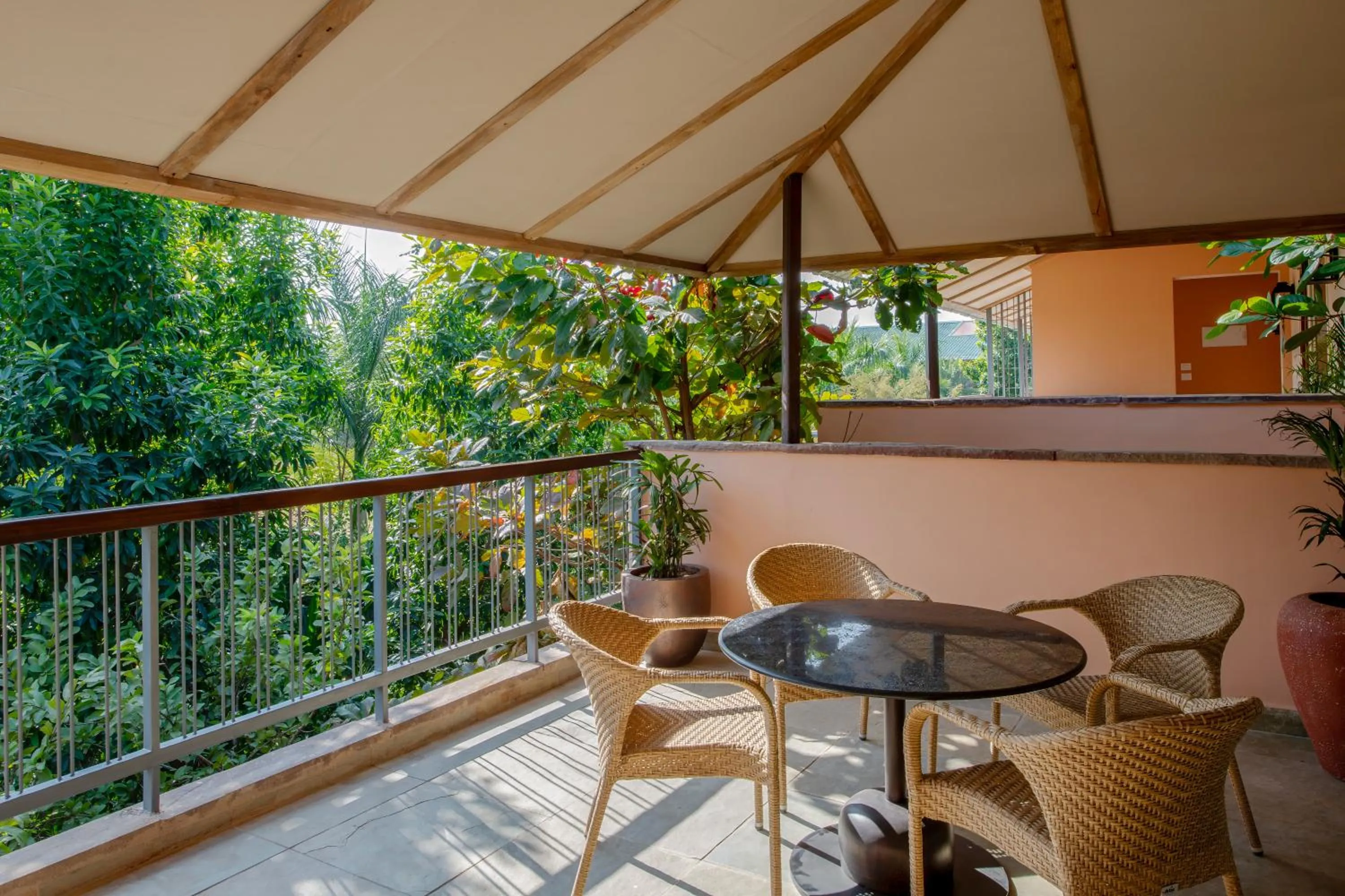 Balcony/Terrace in Taj Sawai,Ranthambore