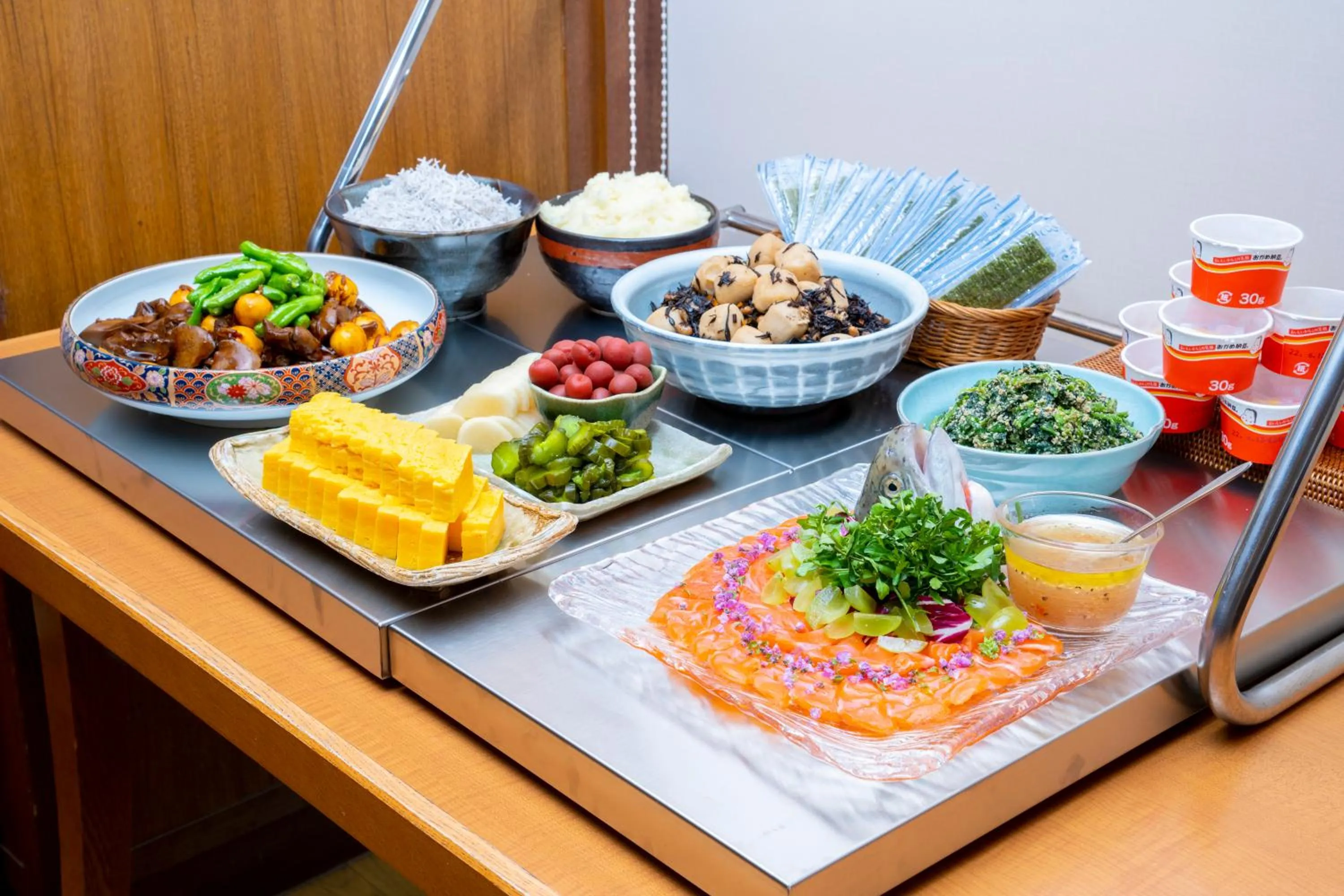 Buffet breakfast in Kofu Washington Hotel Plaza