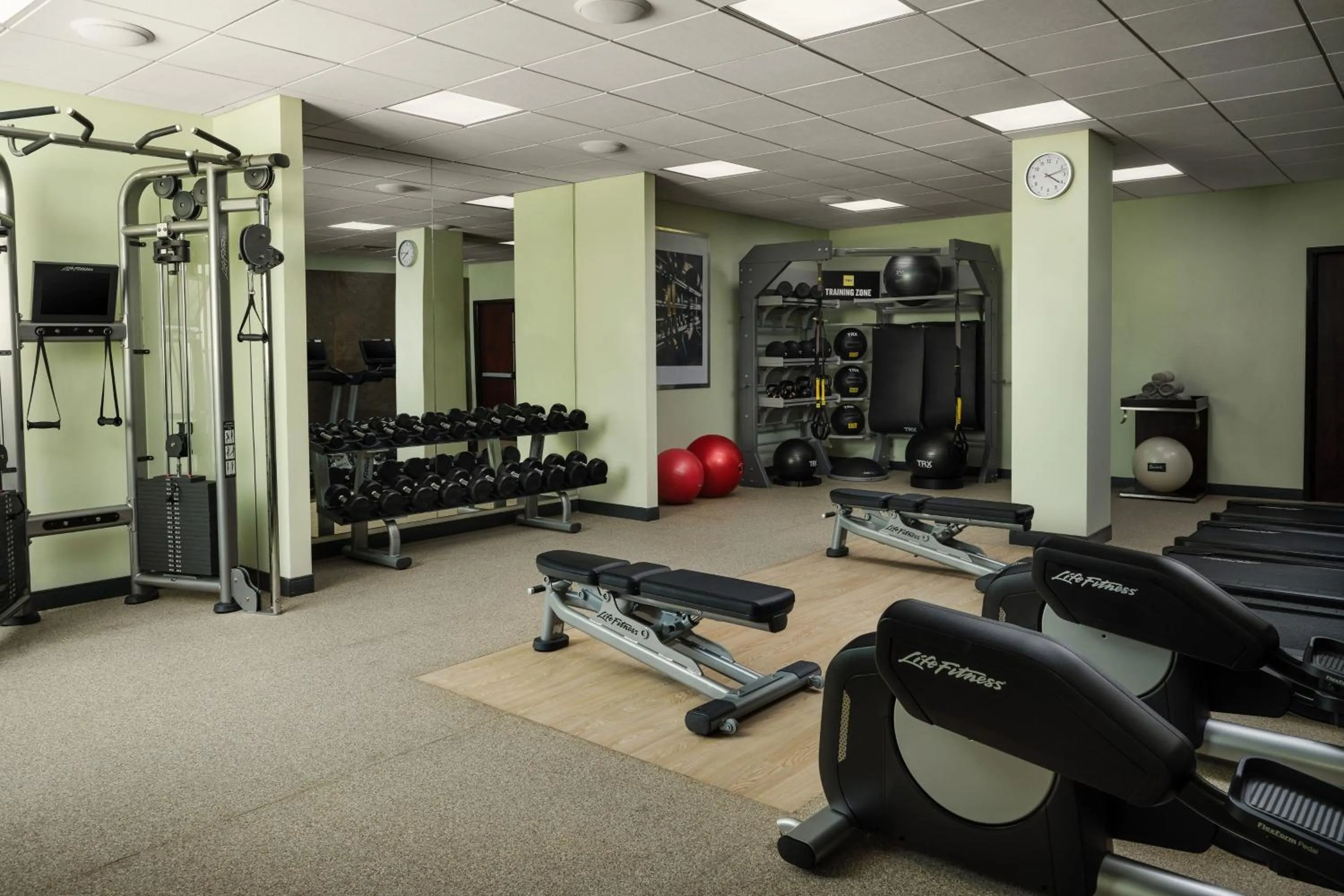 Fitness centre/facilities in The Westin Lagunamar Ocean Resort Villas & Spa Cancun