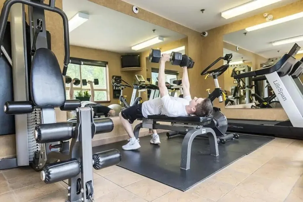 Fitness centre/facilities in Pemberton Valley Lodge