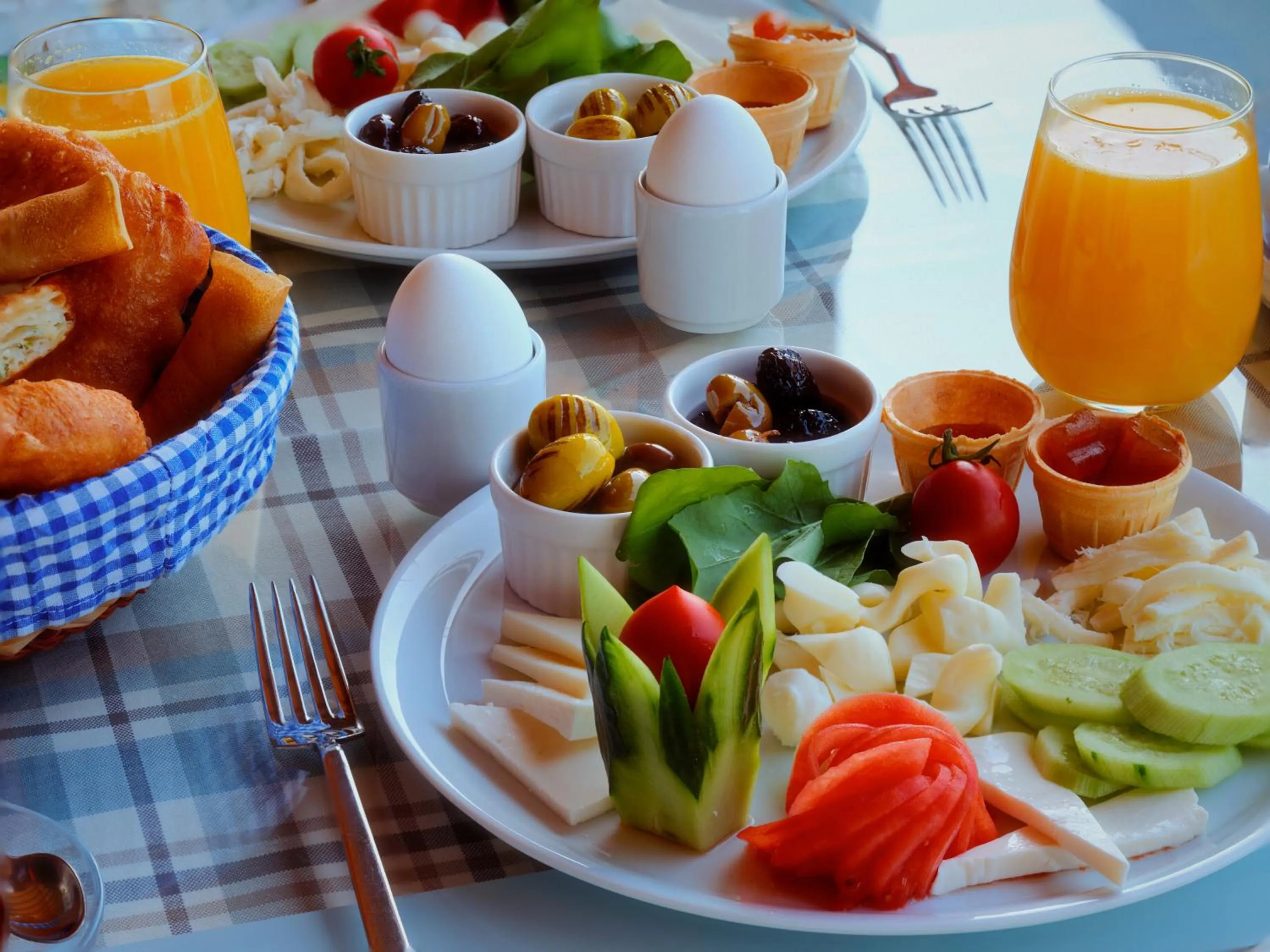 Breakfast in Kaş Köy Hotel