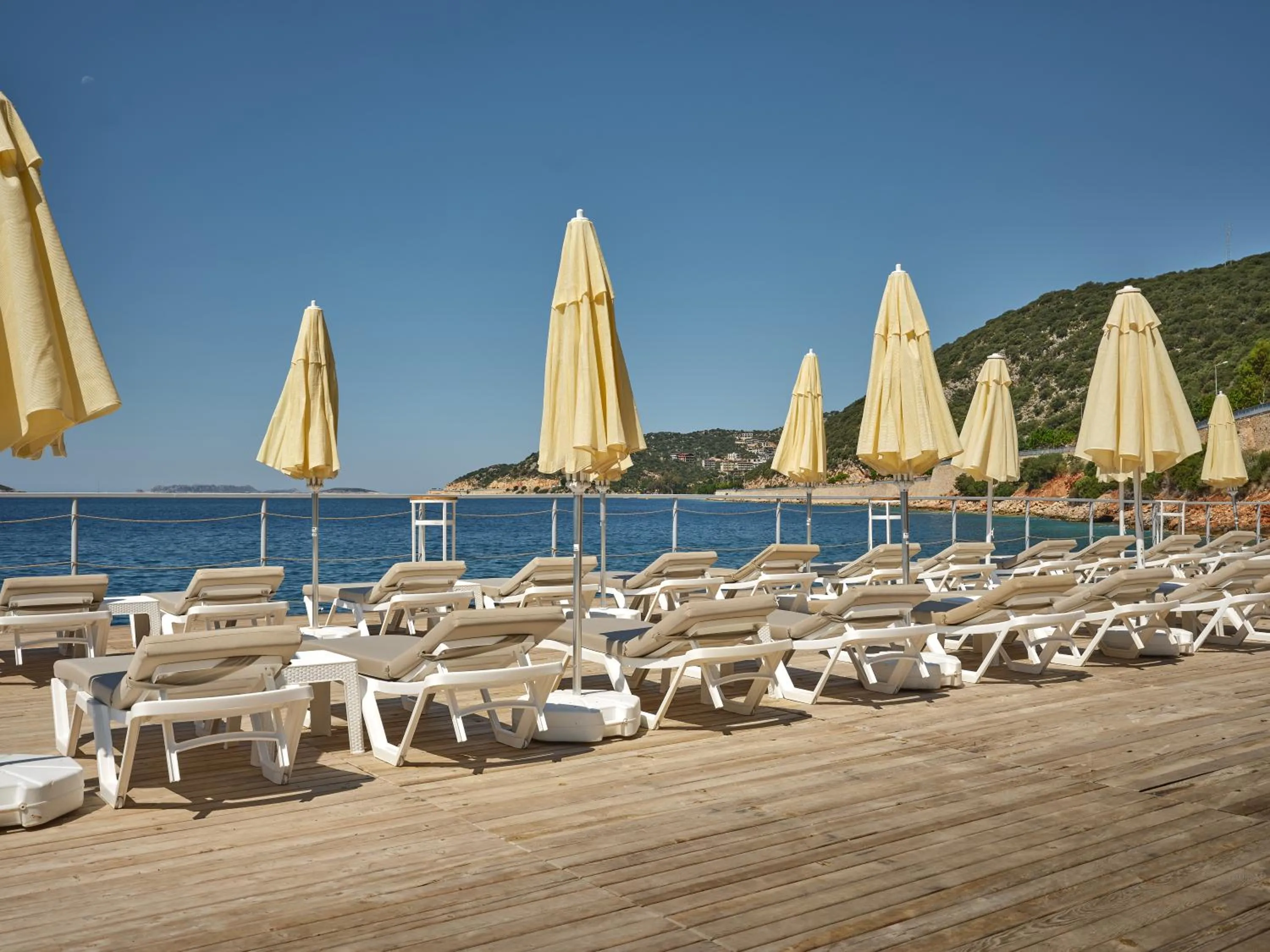 Beach in Kaş Köy Hotel