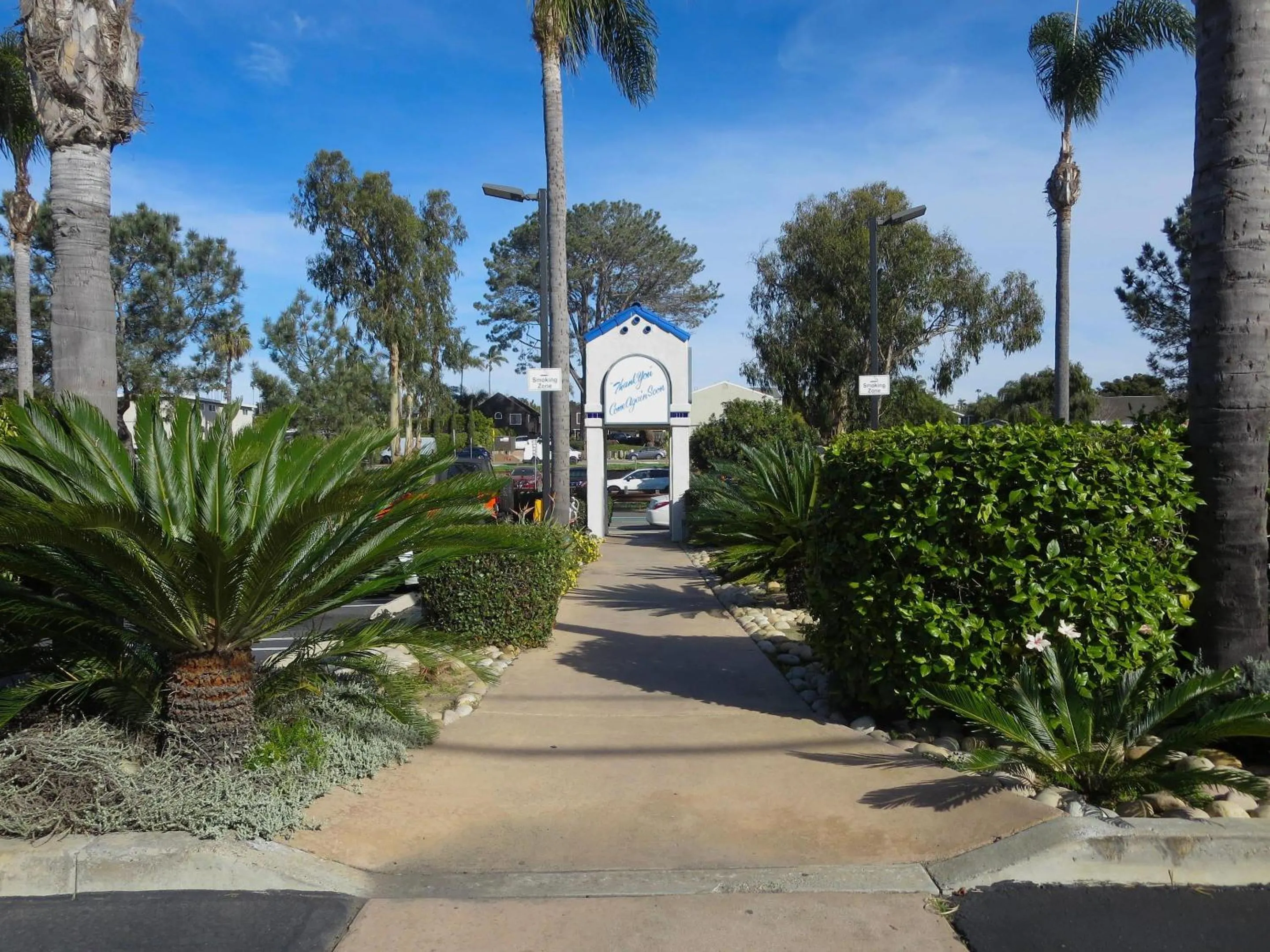 Property building in Rodeway Inn Encinitas North