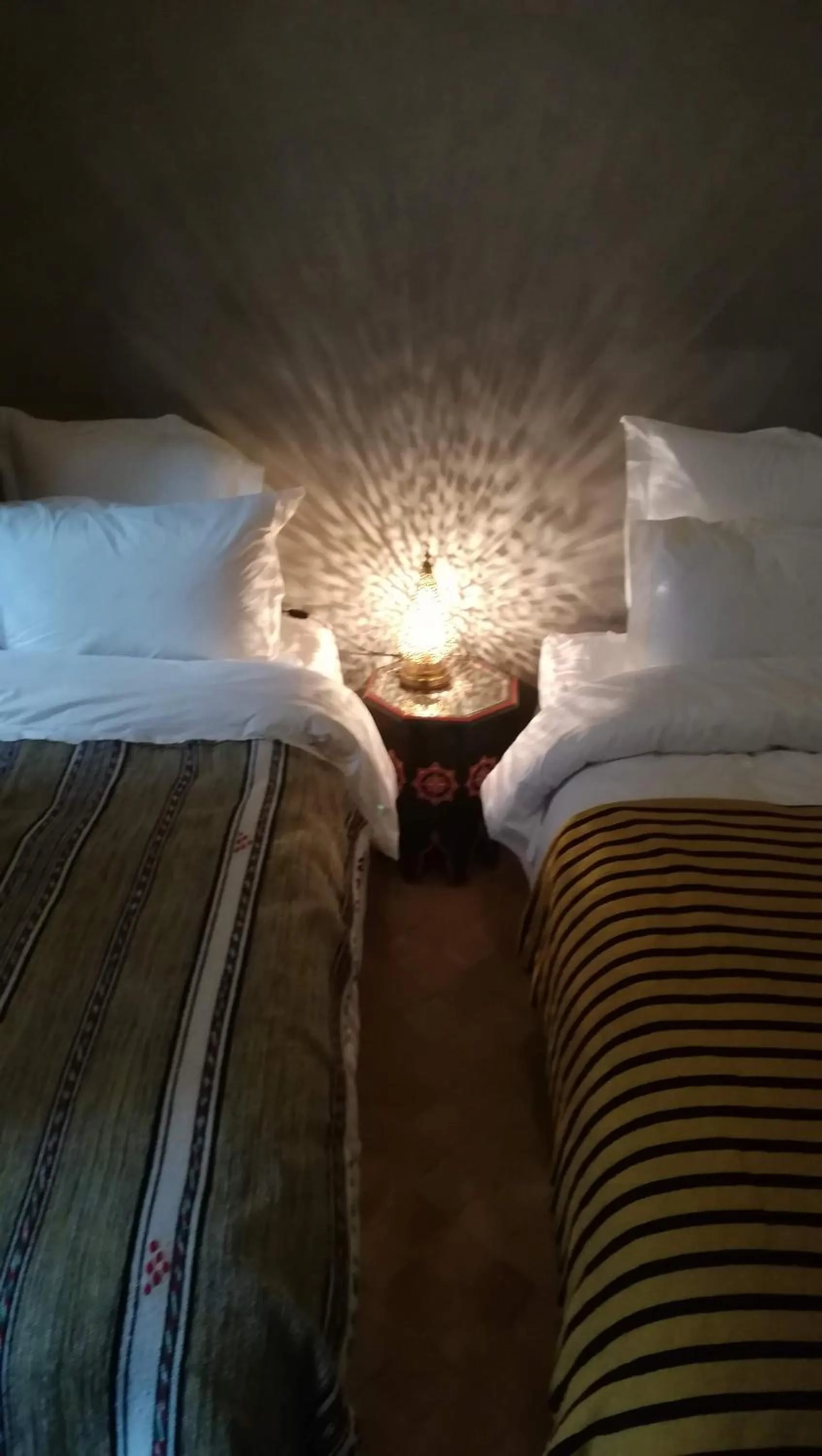 Photo of the whole room, Bed in Riad Achwaq