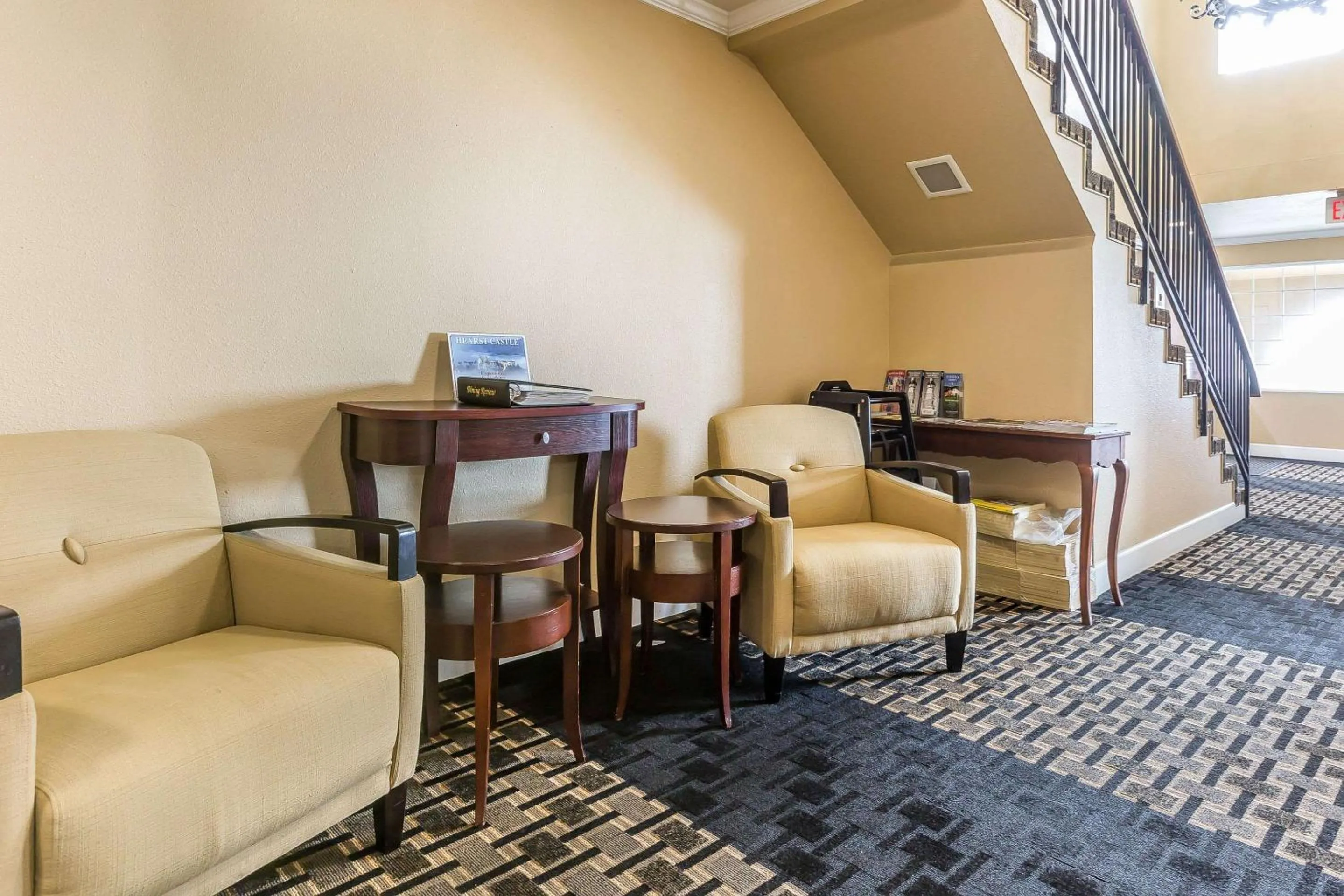 Lobby or reception in Quality Inn near Hearst Castle