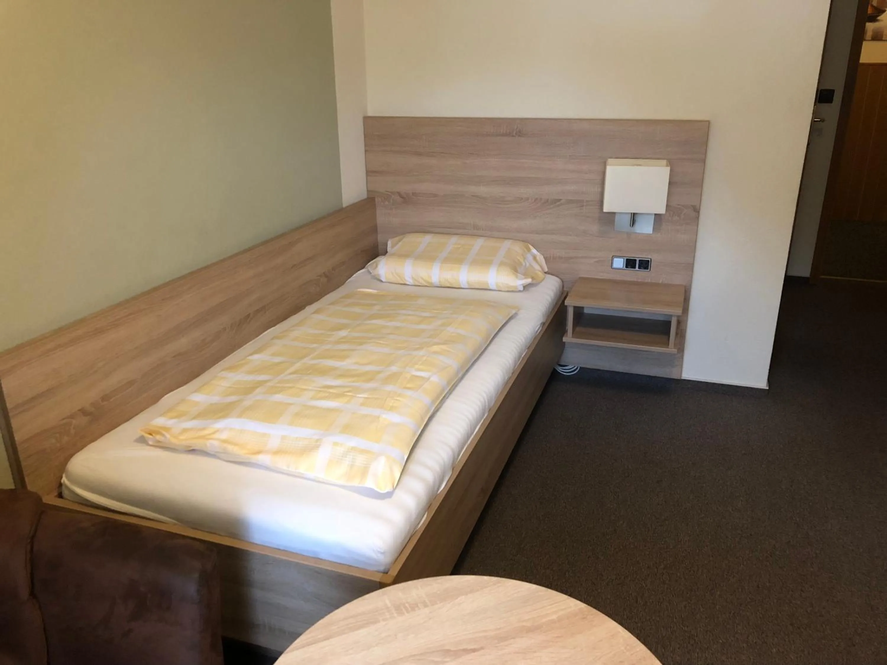 Bed in Hotel zum Nordpol