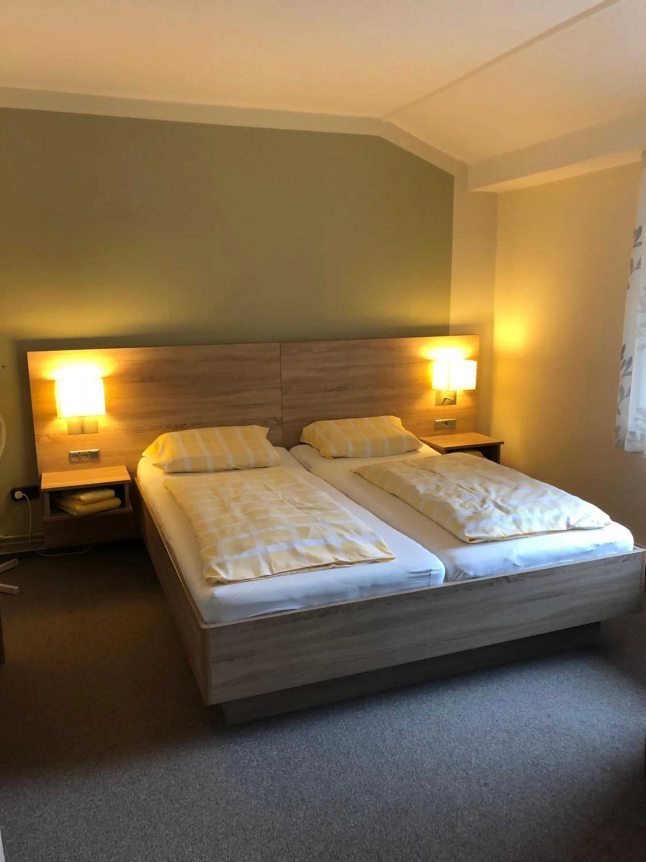 Bed in Hotel zum Nordpol