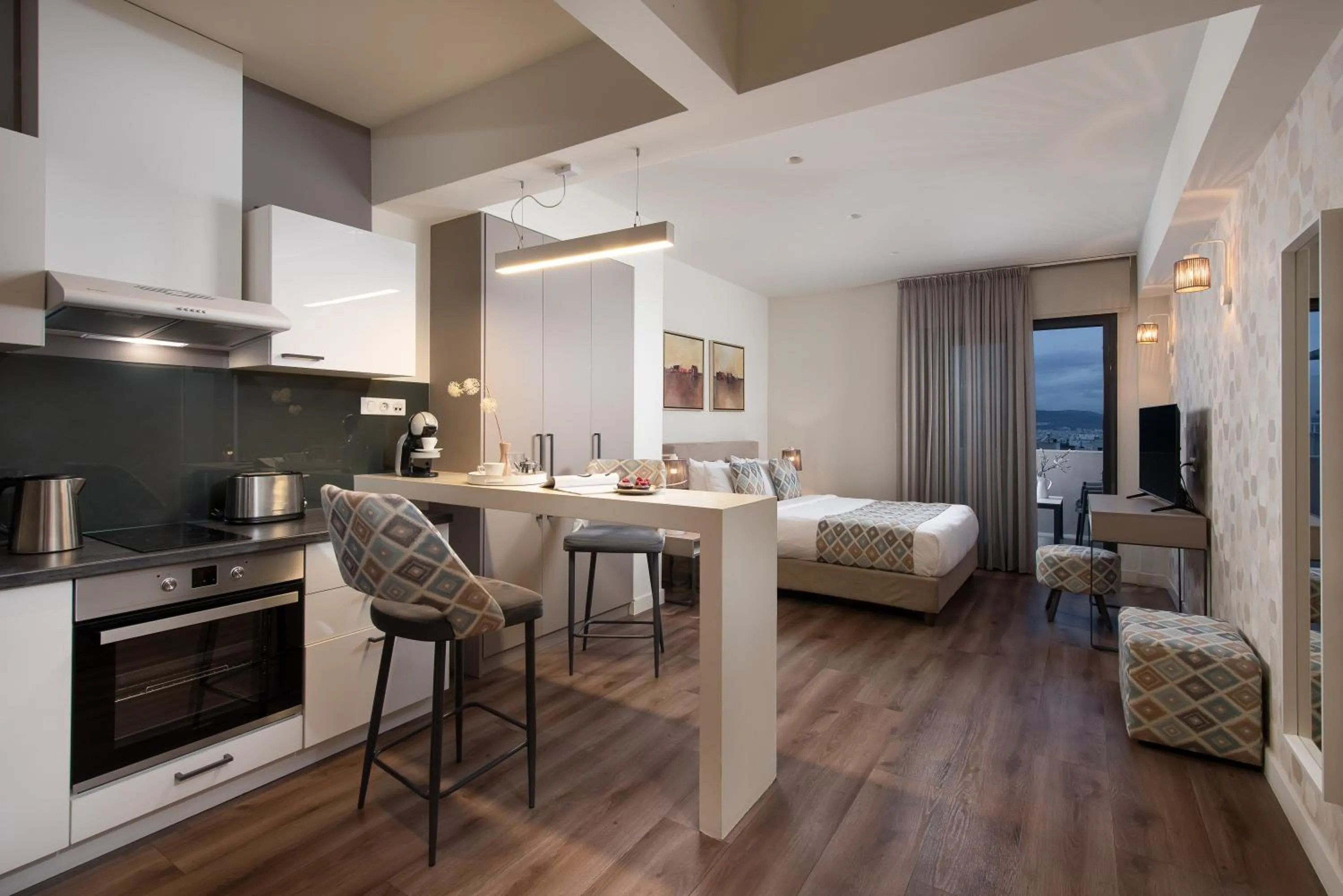 Bed in Urban Nest - Suites & Apartments