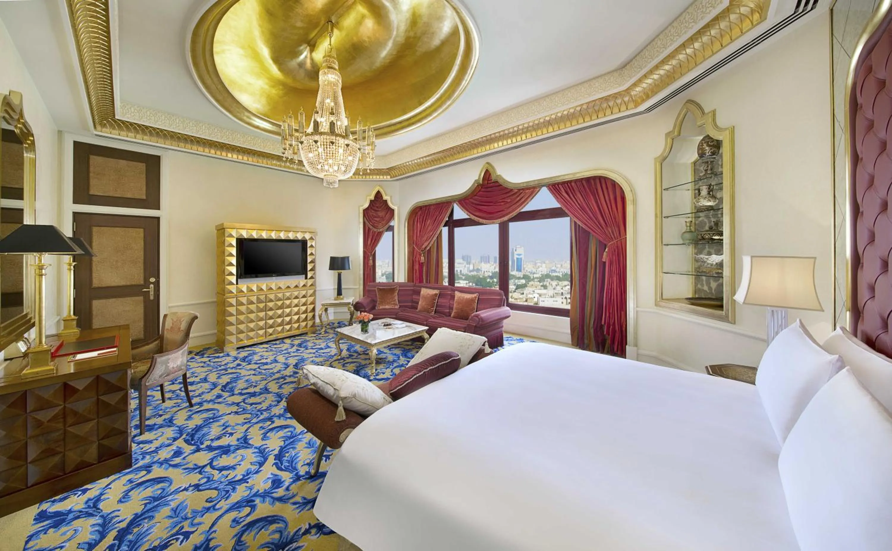 Bedroom, Bed in Waldorf Astoria Jeddah - Qasr Al Sharq
