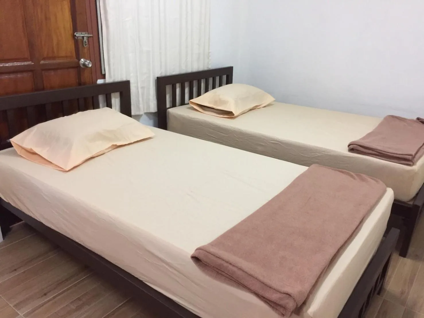 Bed in Siriwal Guesthouse