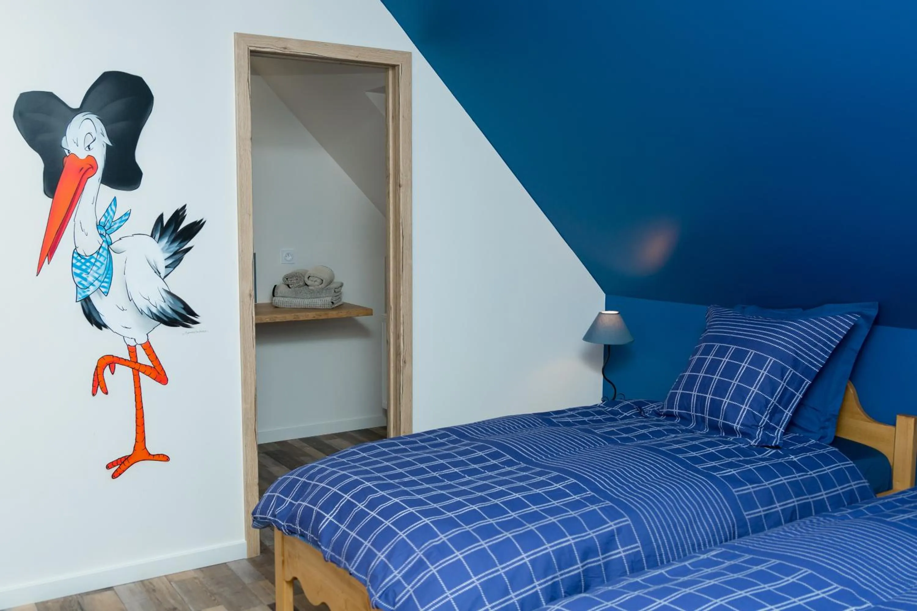 Bed in L'Attrap'Rêves : Le confort Hôtelier, la convivialité en plus