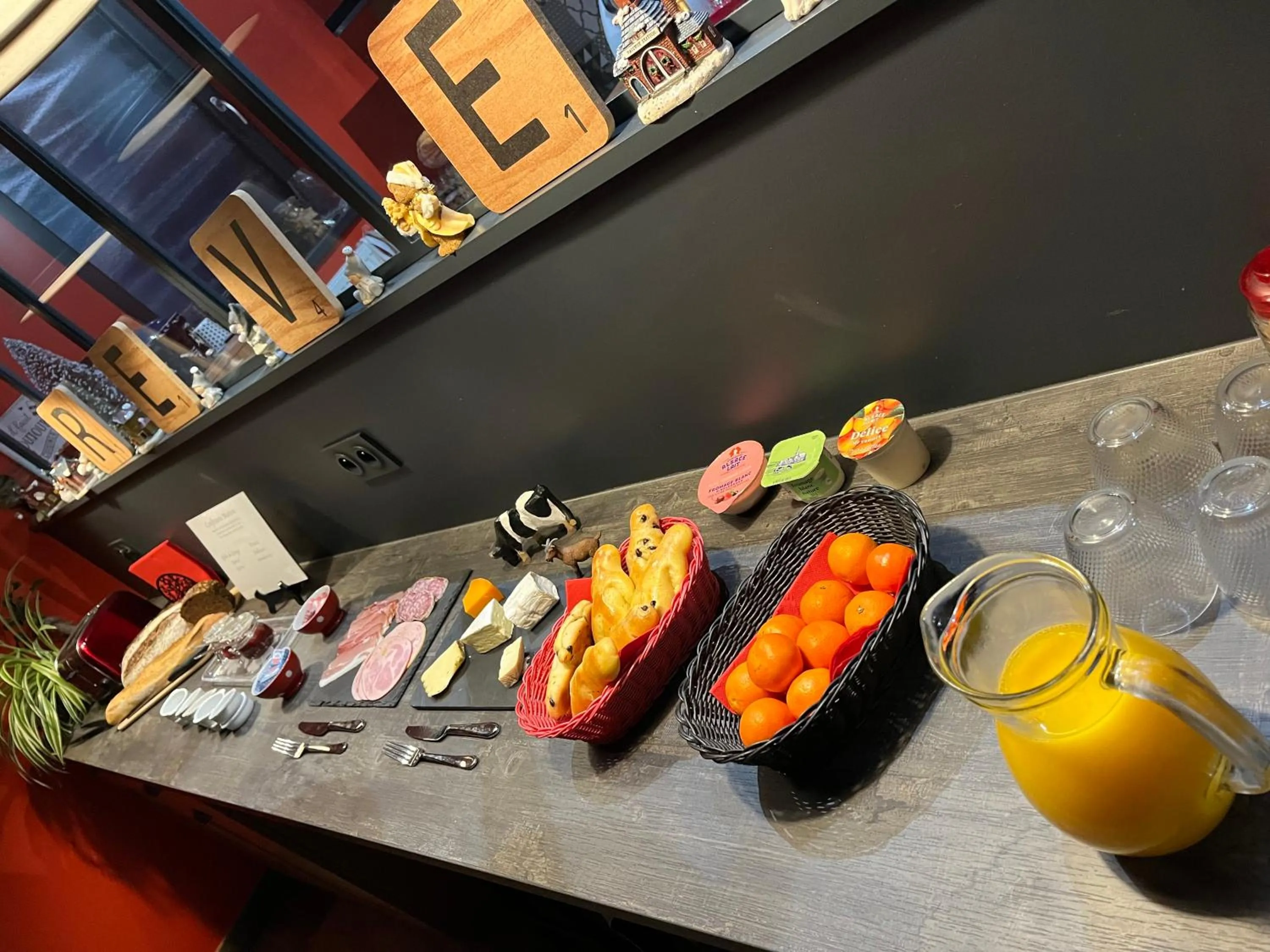 Breakfast in L'Attrap'Rêves : Le confort Hôtelier, la convivialité en plus