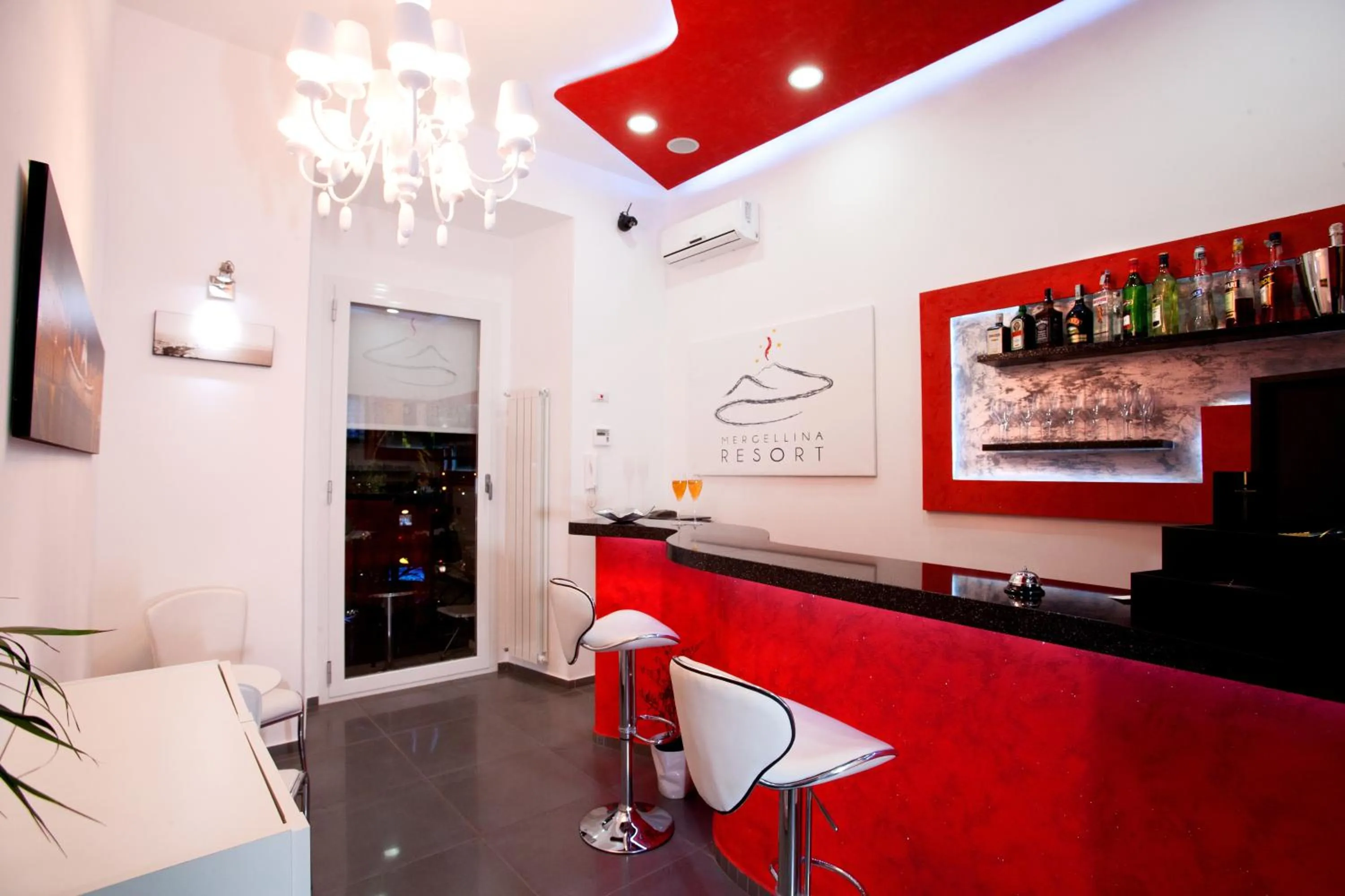 Lobby or reception in MergellinaResort