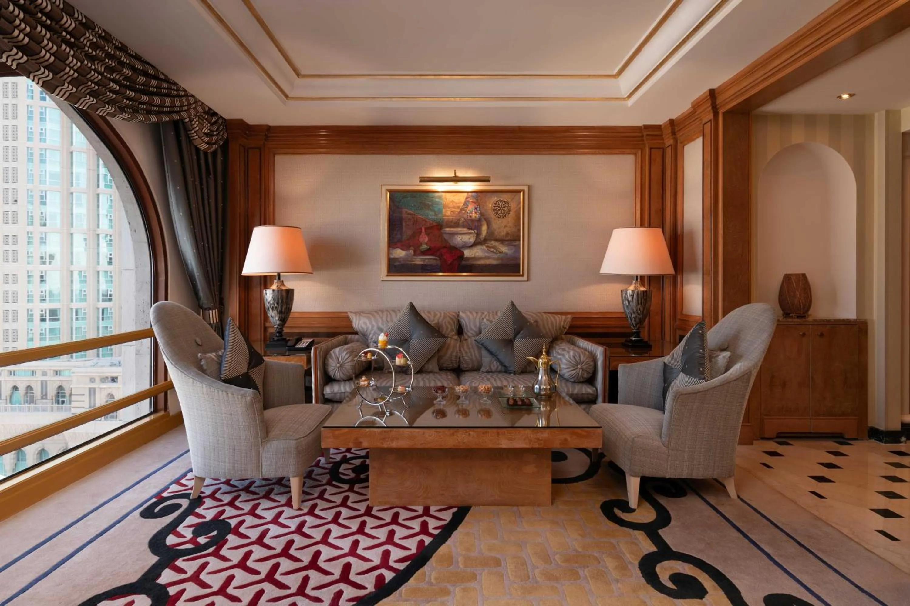 Living room in Makkah Hotel