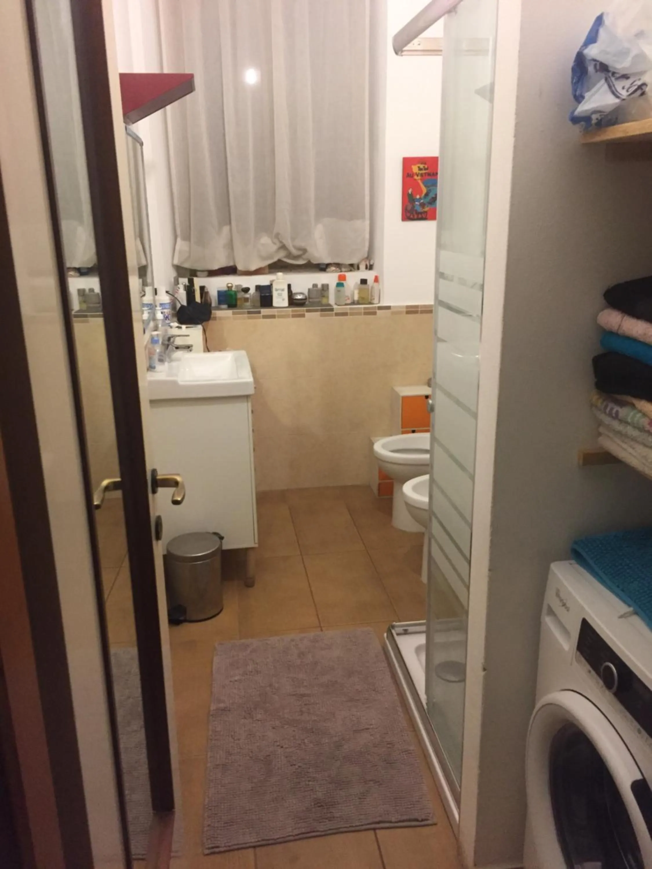 Bathroom in Room Saronno + B&B