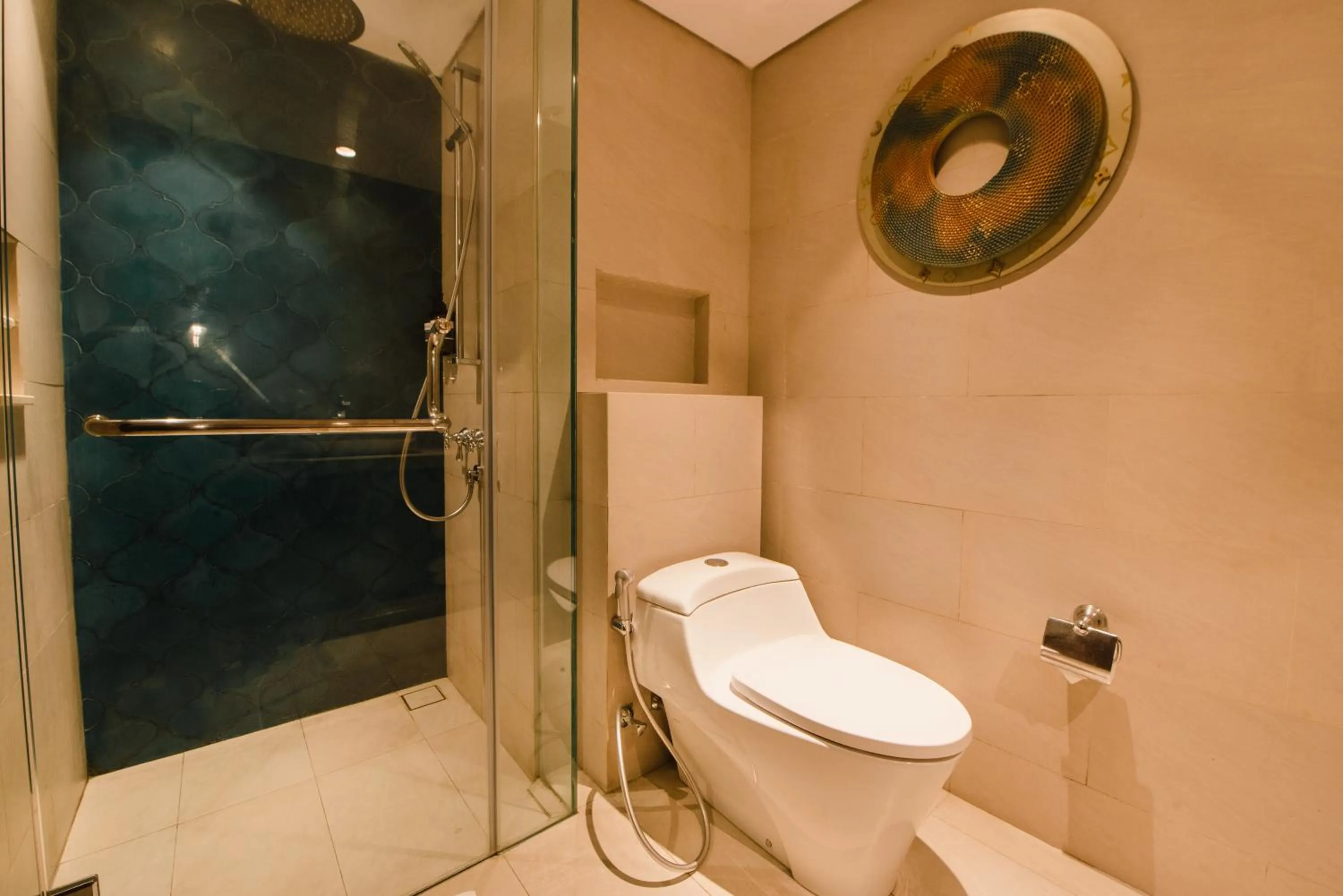 Shower in Ramayana Suites and Resort