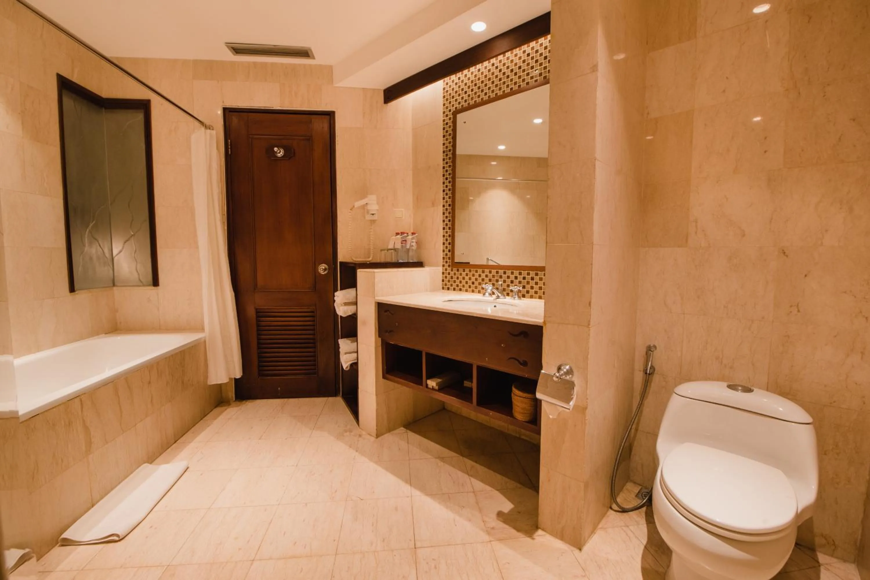 Bathroom in Ramayana Suites and Resort