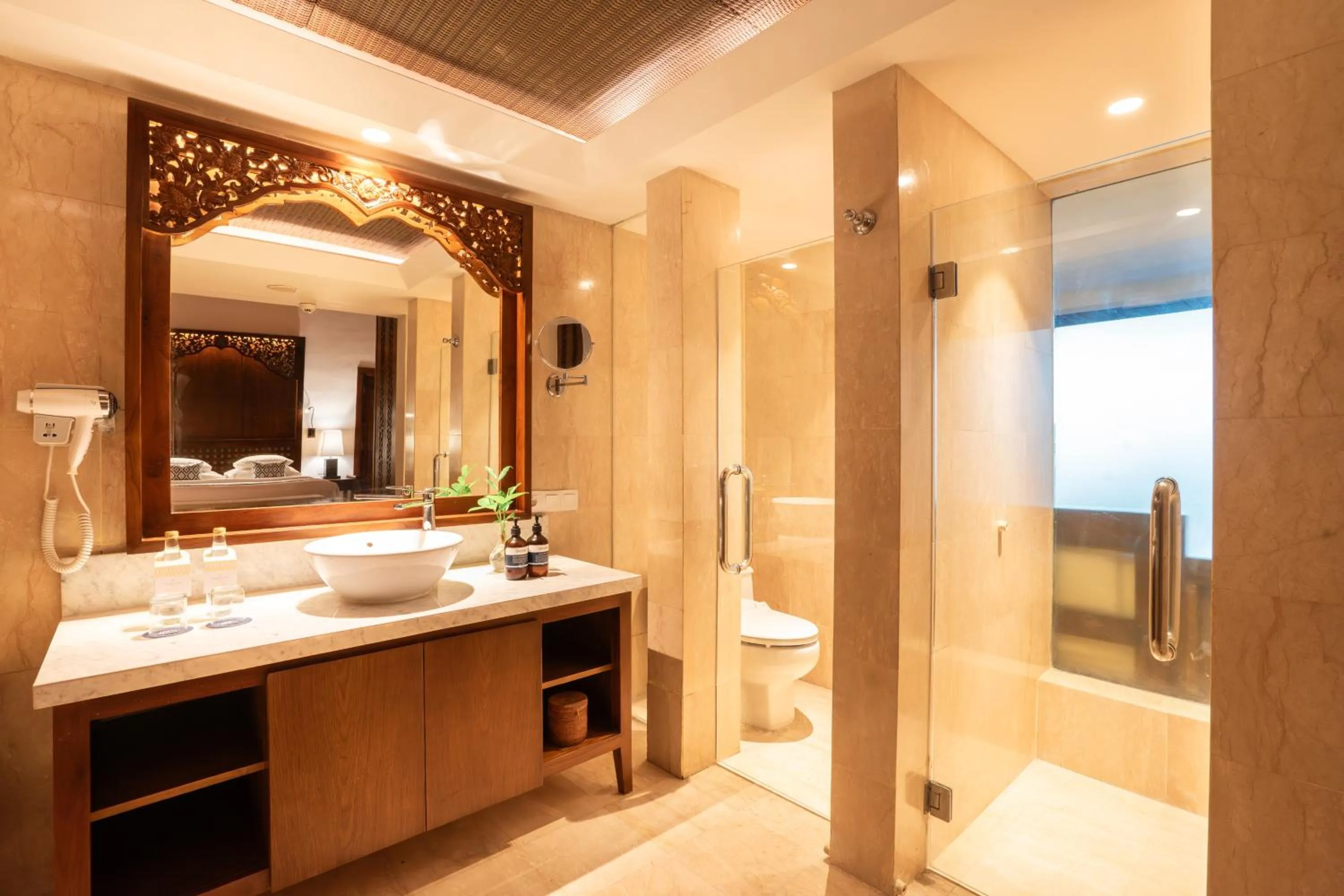 Bathroom in Ramayana Suites and Resort