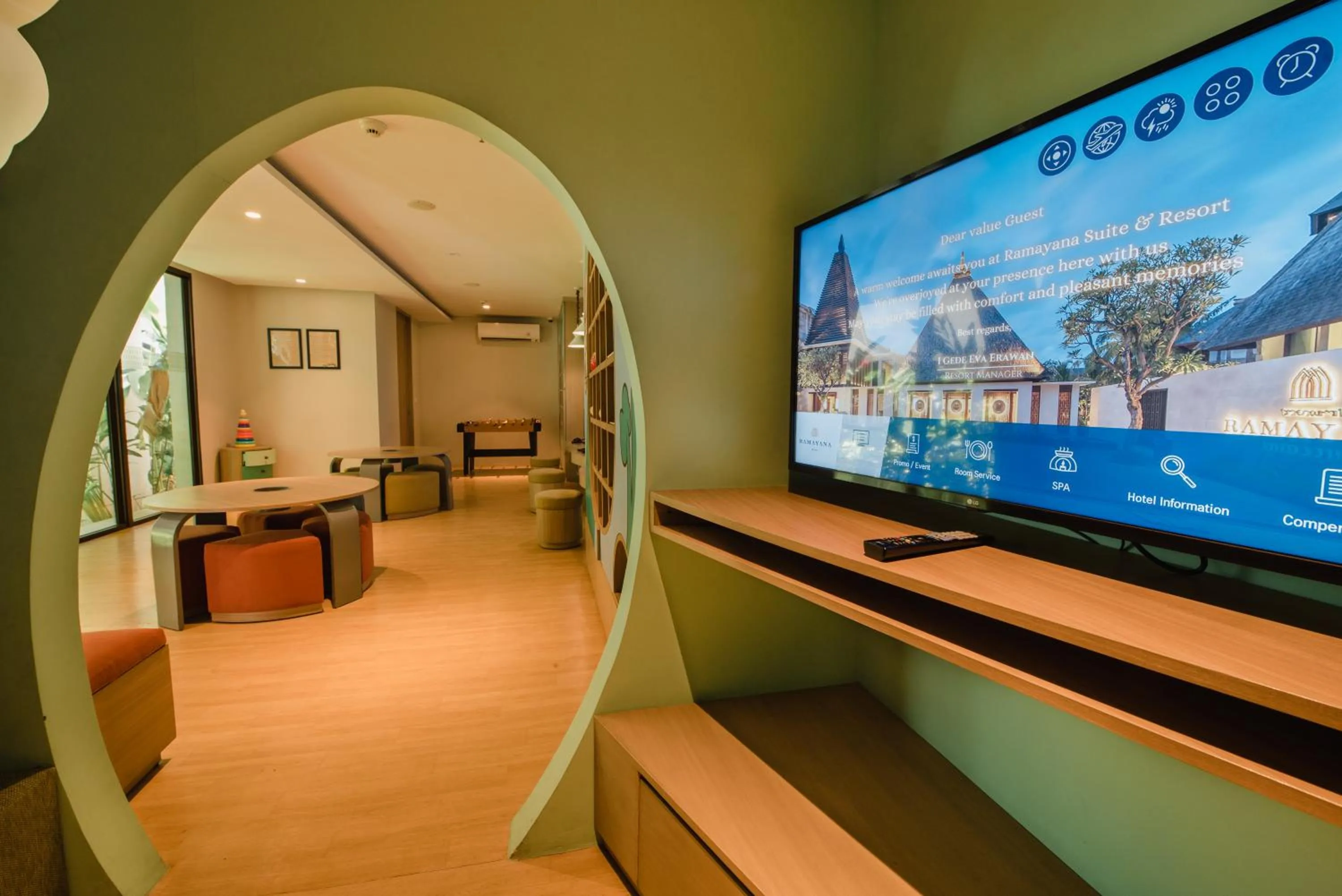 Kids's club in Ramayana Suites and Resort