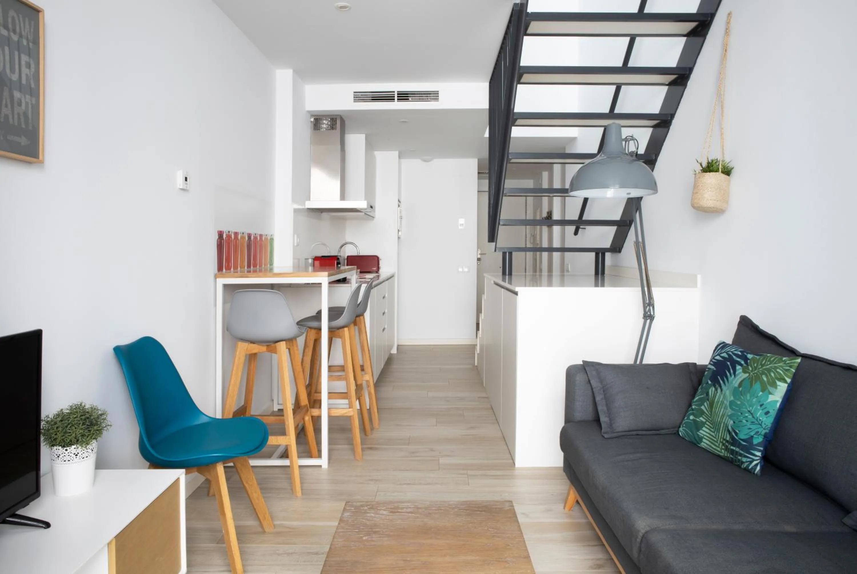 TV and multimedia in Urban Suites Sitges Apartments by PriorityVillas