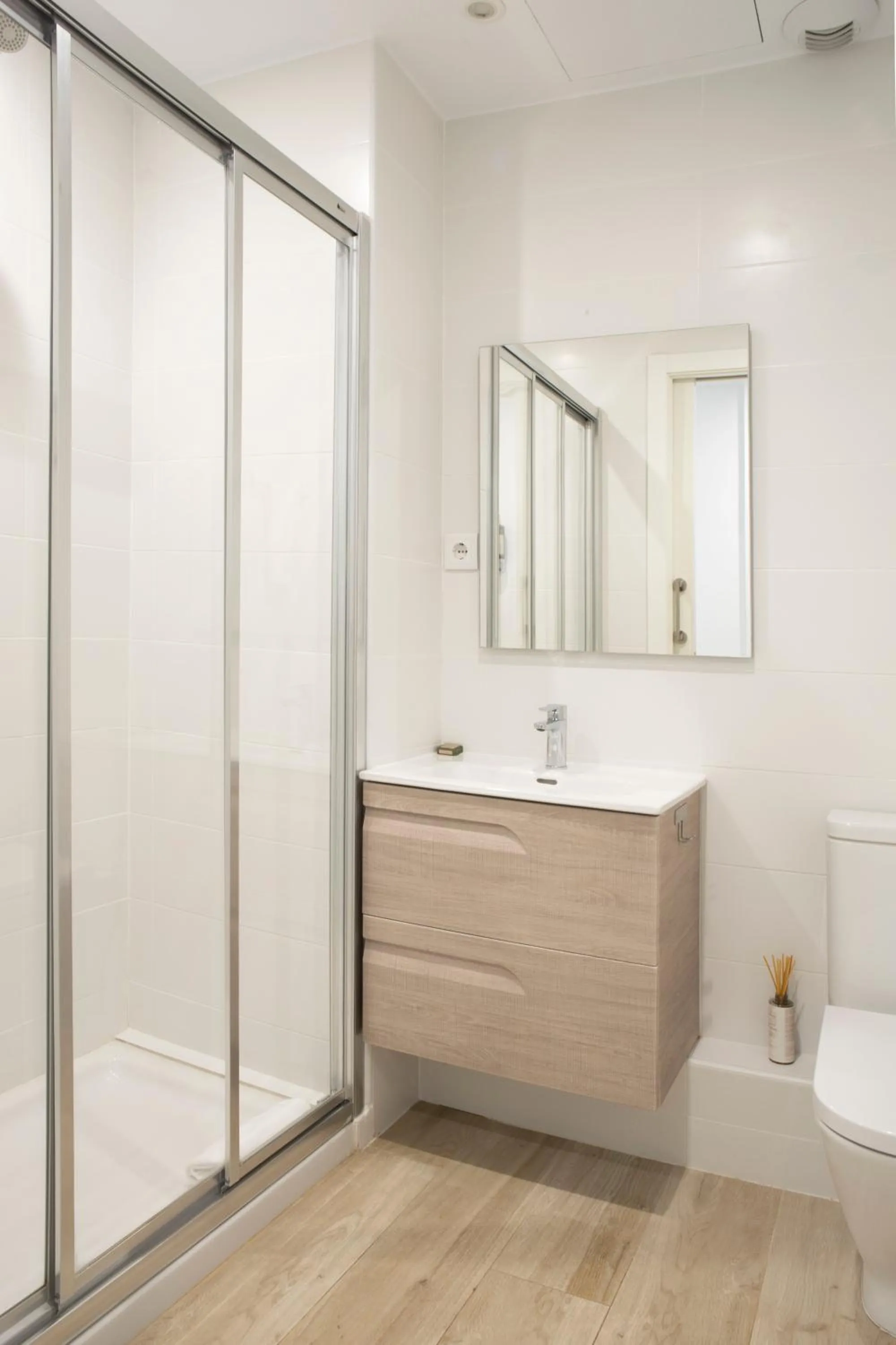 Shower in Urban Suites Sitges Apartments by PriorityVillas