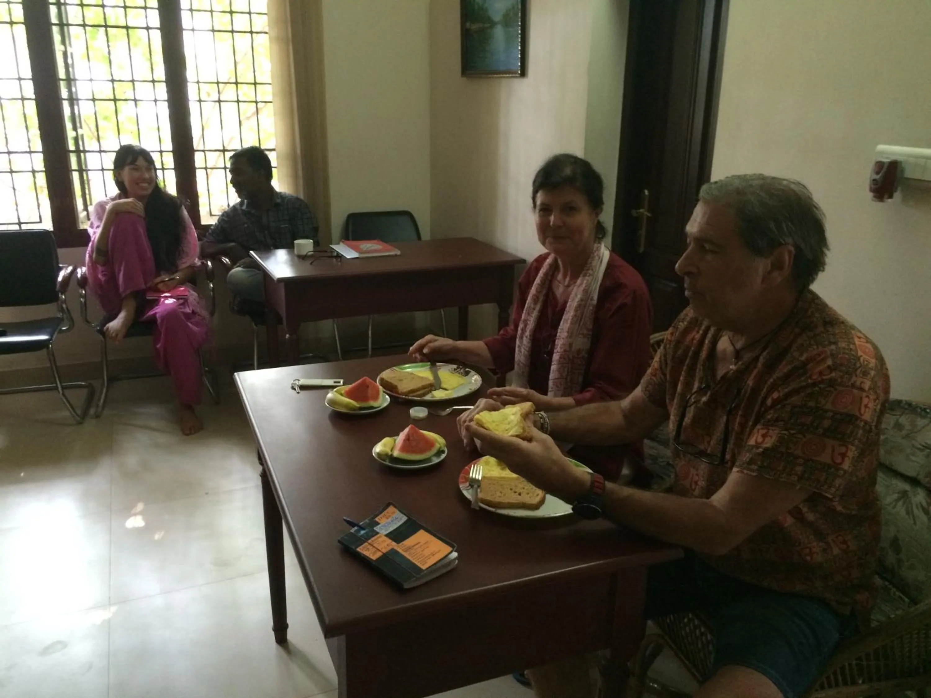 Asian breakfast in Elim Homestay Fort Kochi