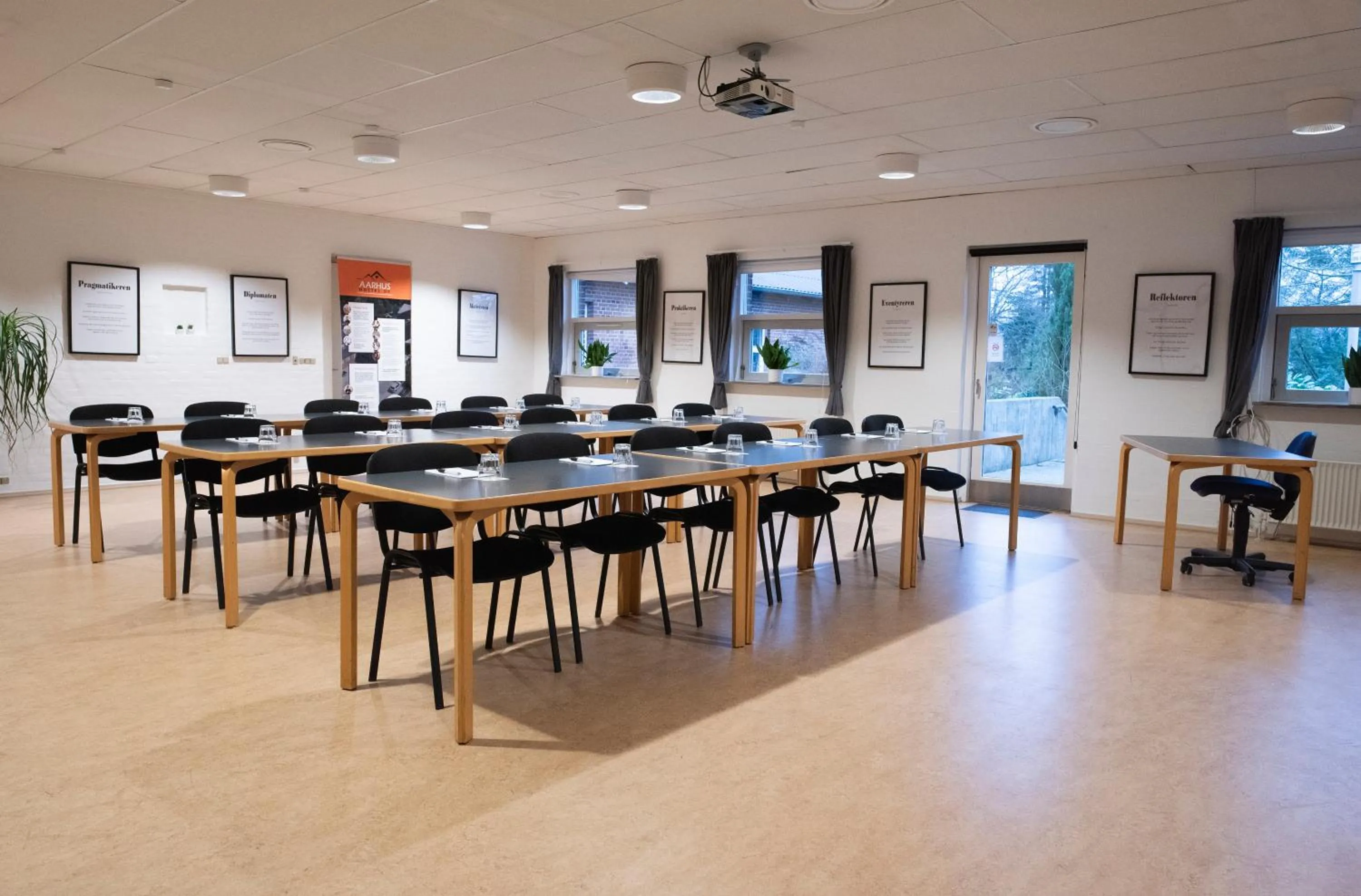 Meeting/conference room in Aarhus Hostel og Hotel