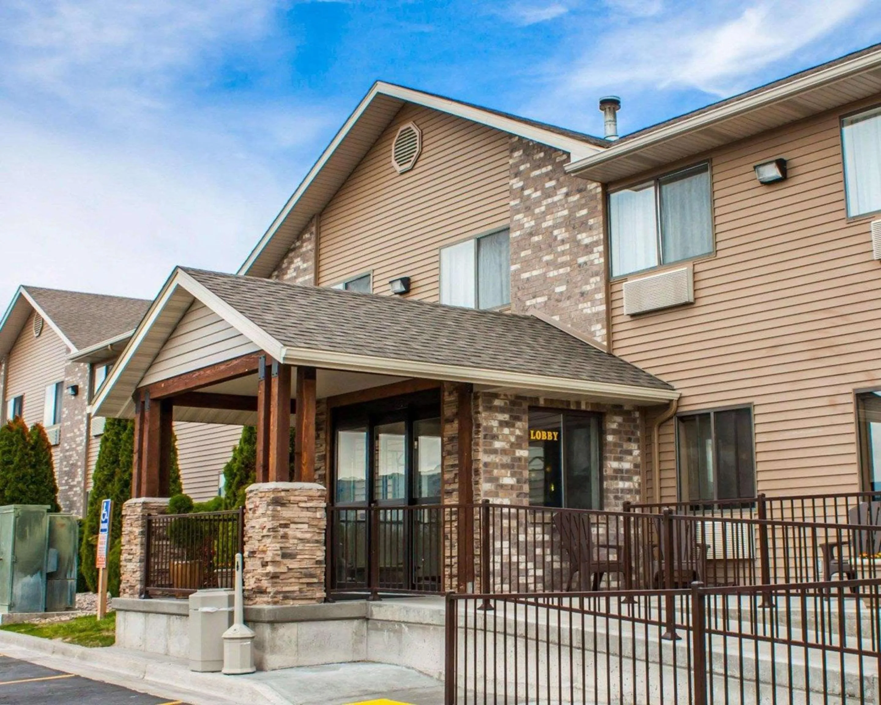 Property building in Quality Inn Pocatello North