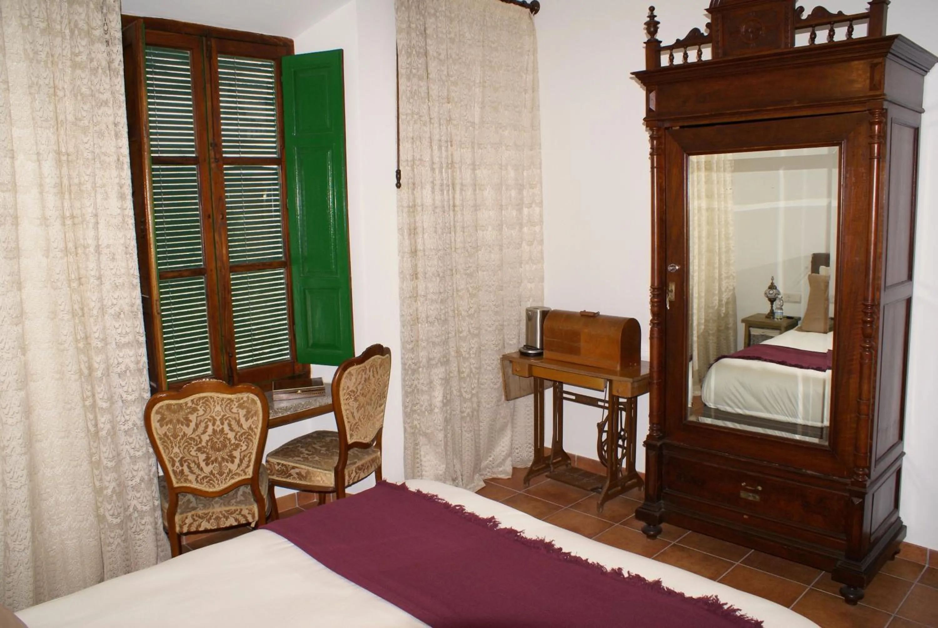 Bed in La Cañota King Rooms Adults Only